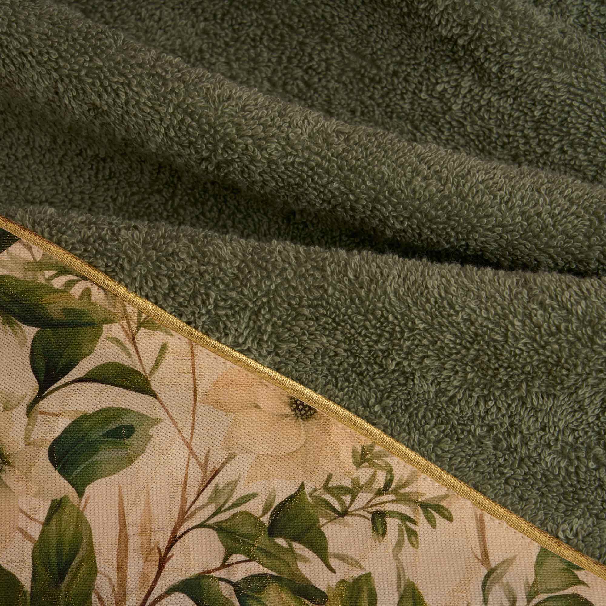 GINEPRO Set Asciugamani Viso + Ospite, Bosco