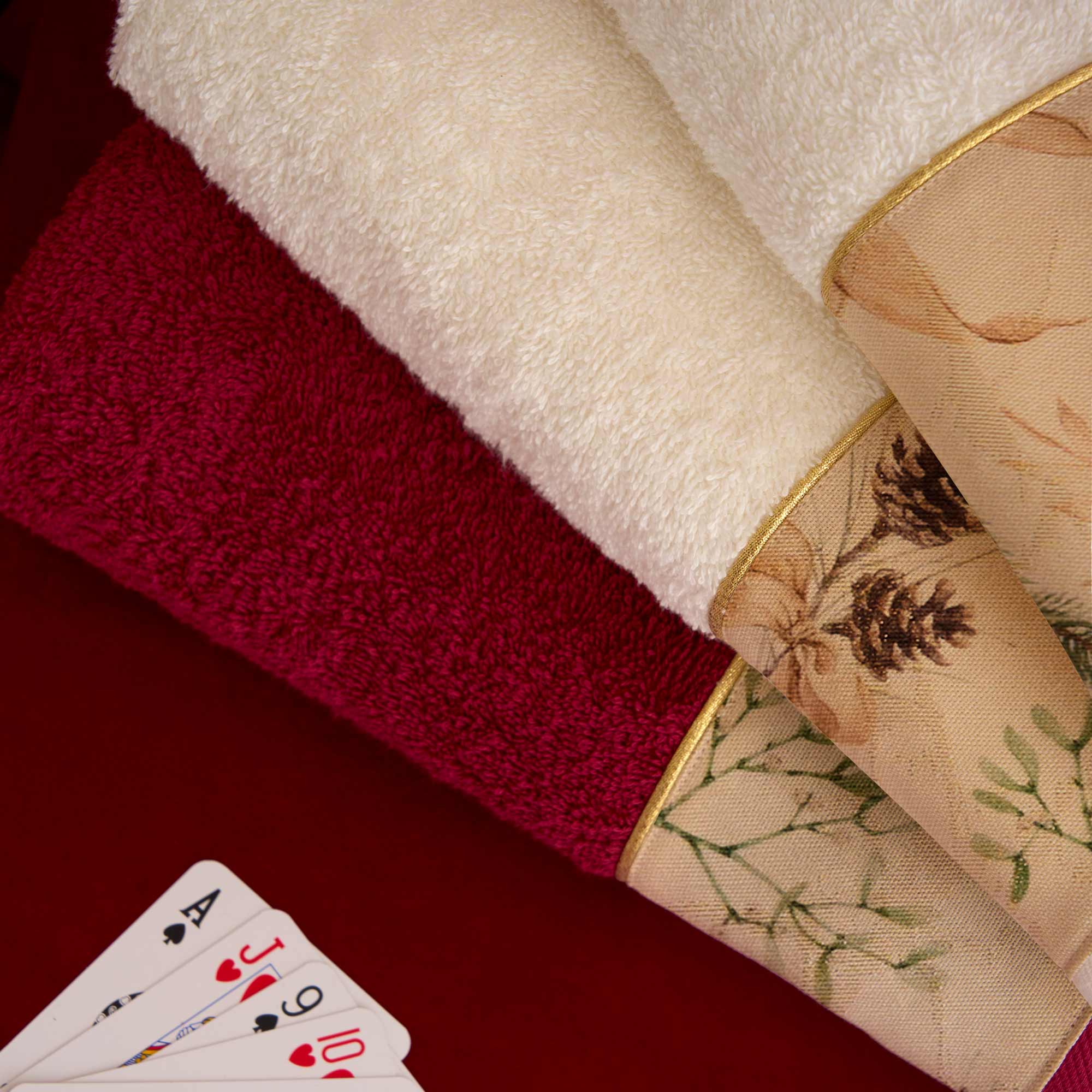 CLAUS Set Asciugamani Viso + Ospite, Bianco