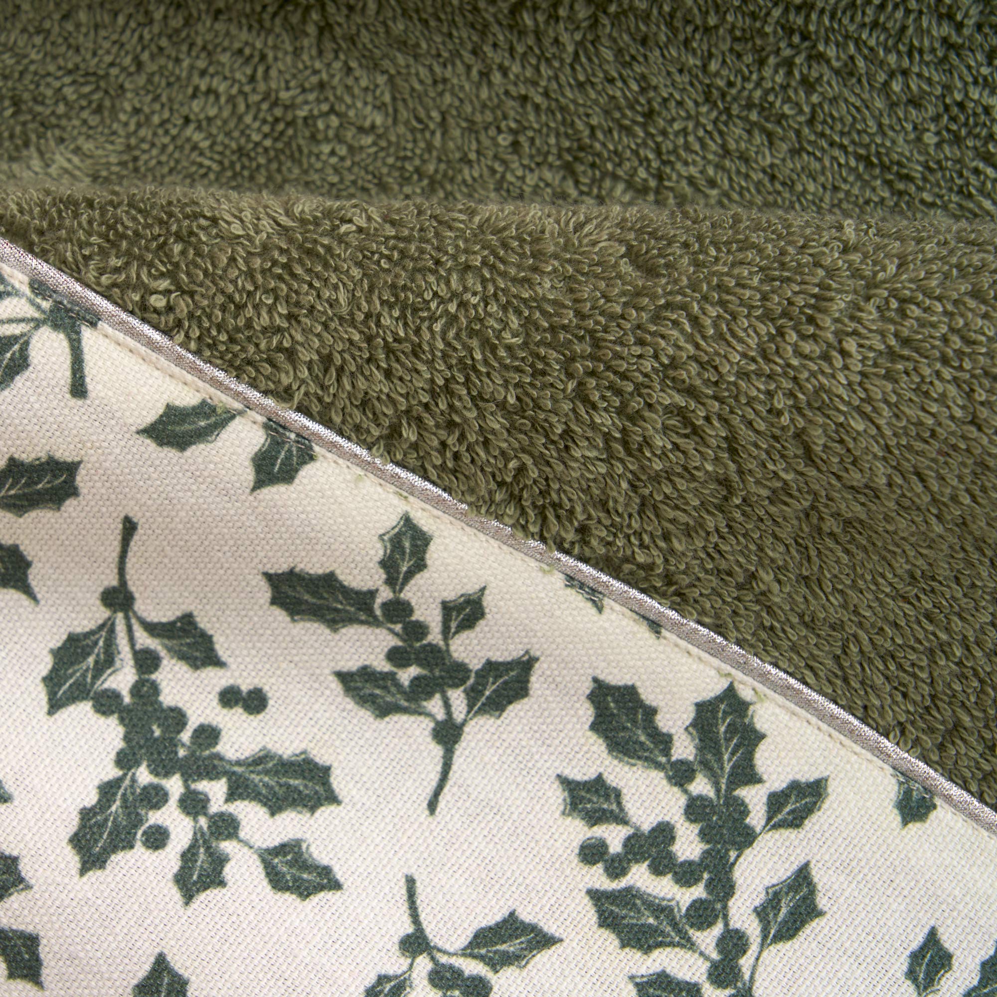 VISCHIO Set Asciugamani Viso + Ospite, Bosco