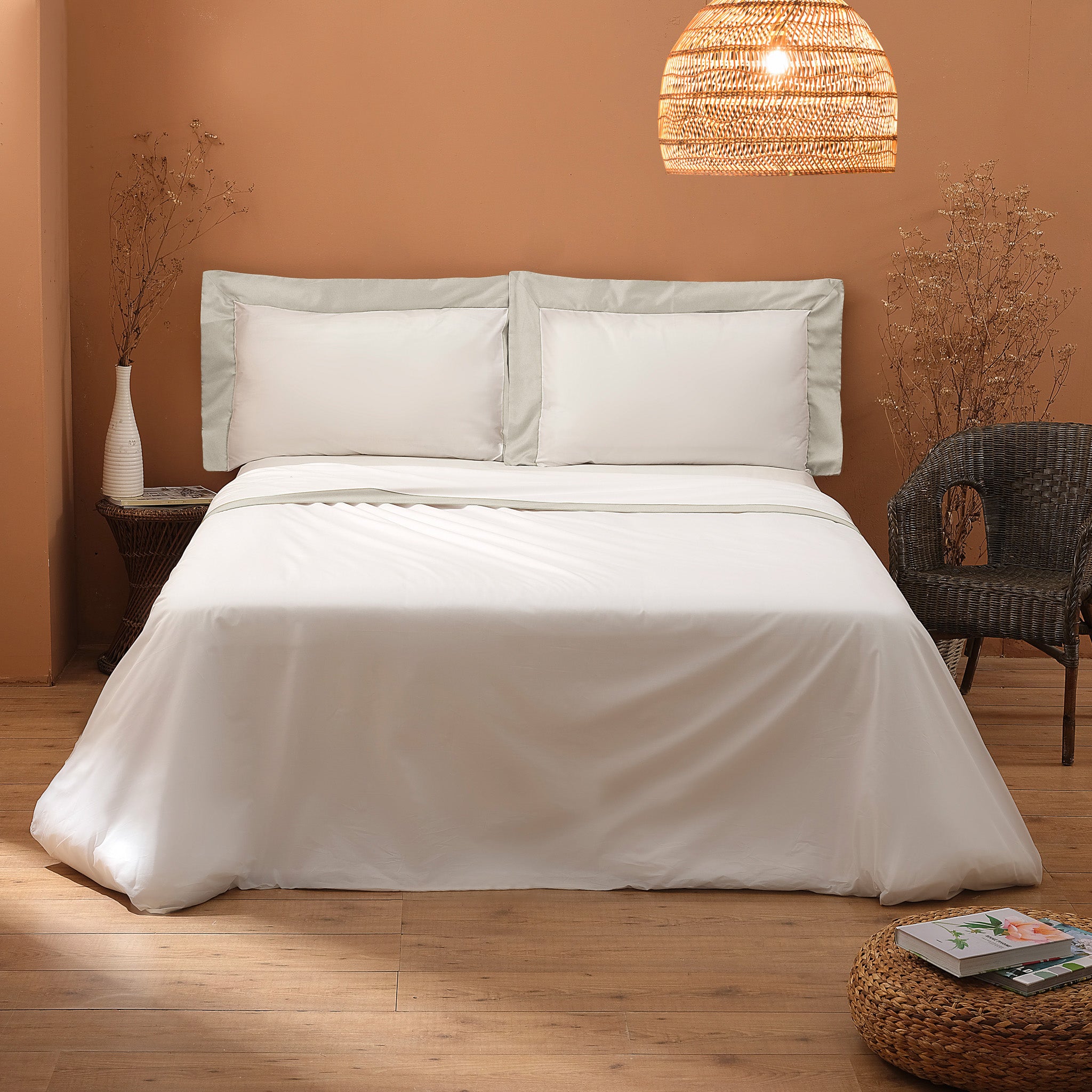 SHARON Completo letto  Ostrica