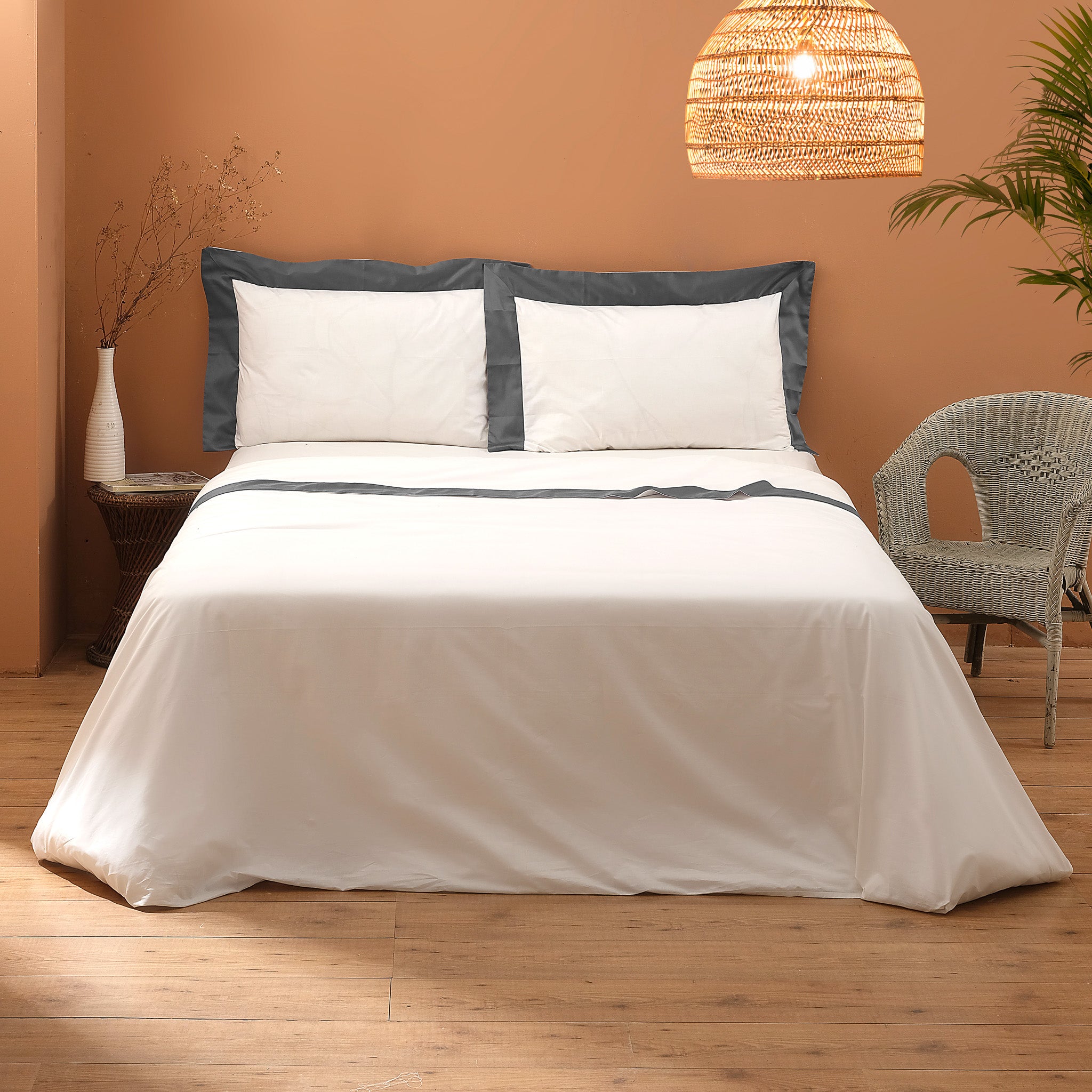 SHARON Completo letto  Grigio