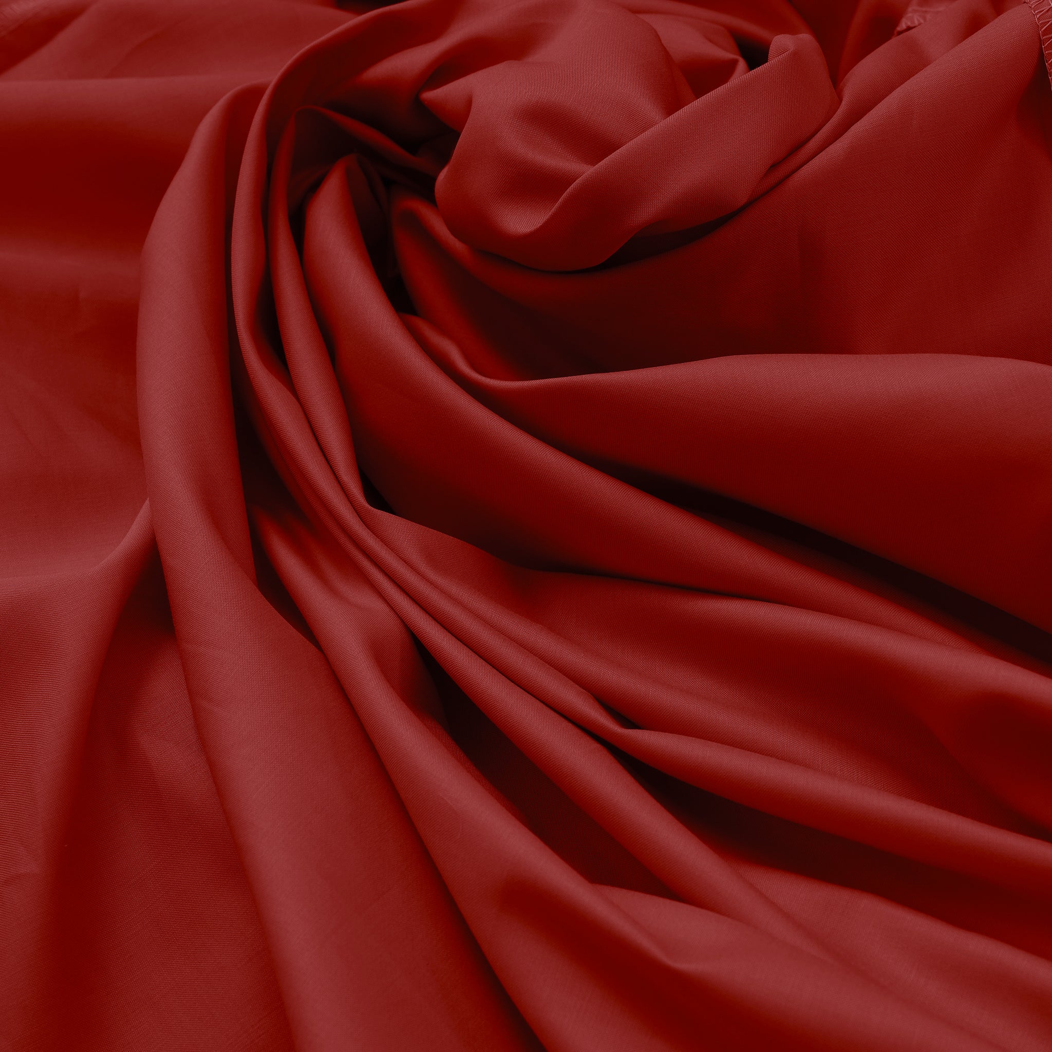 DENISE Parure copripiumino matrimoniale, Rosso