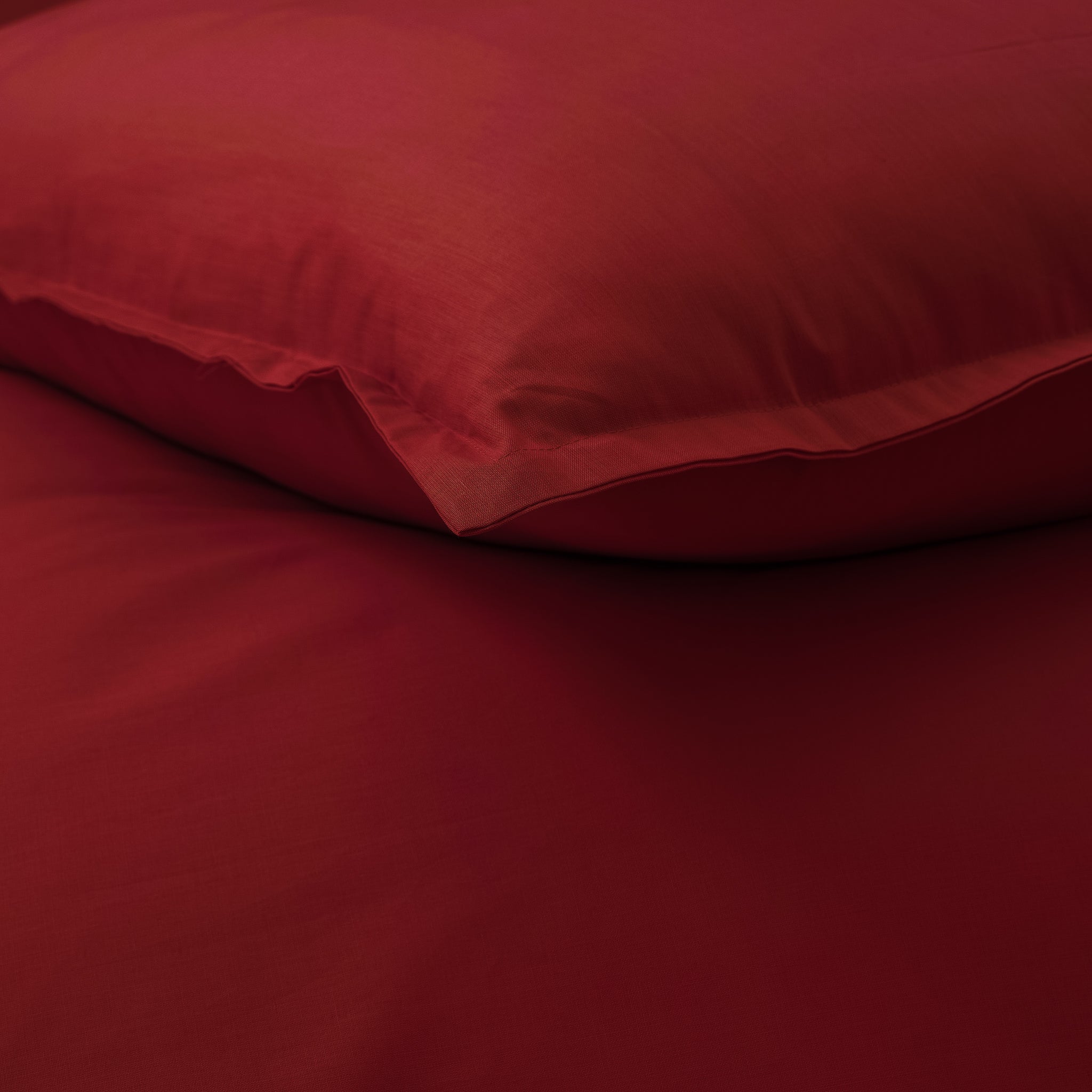 AURORA Completo letto matrimoniale, Rosso