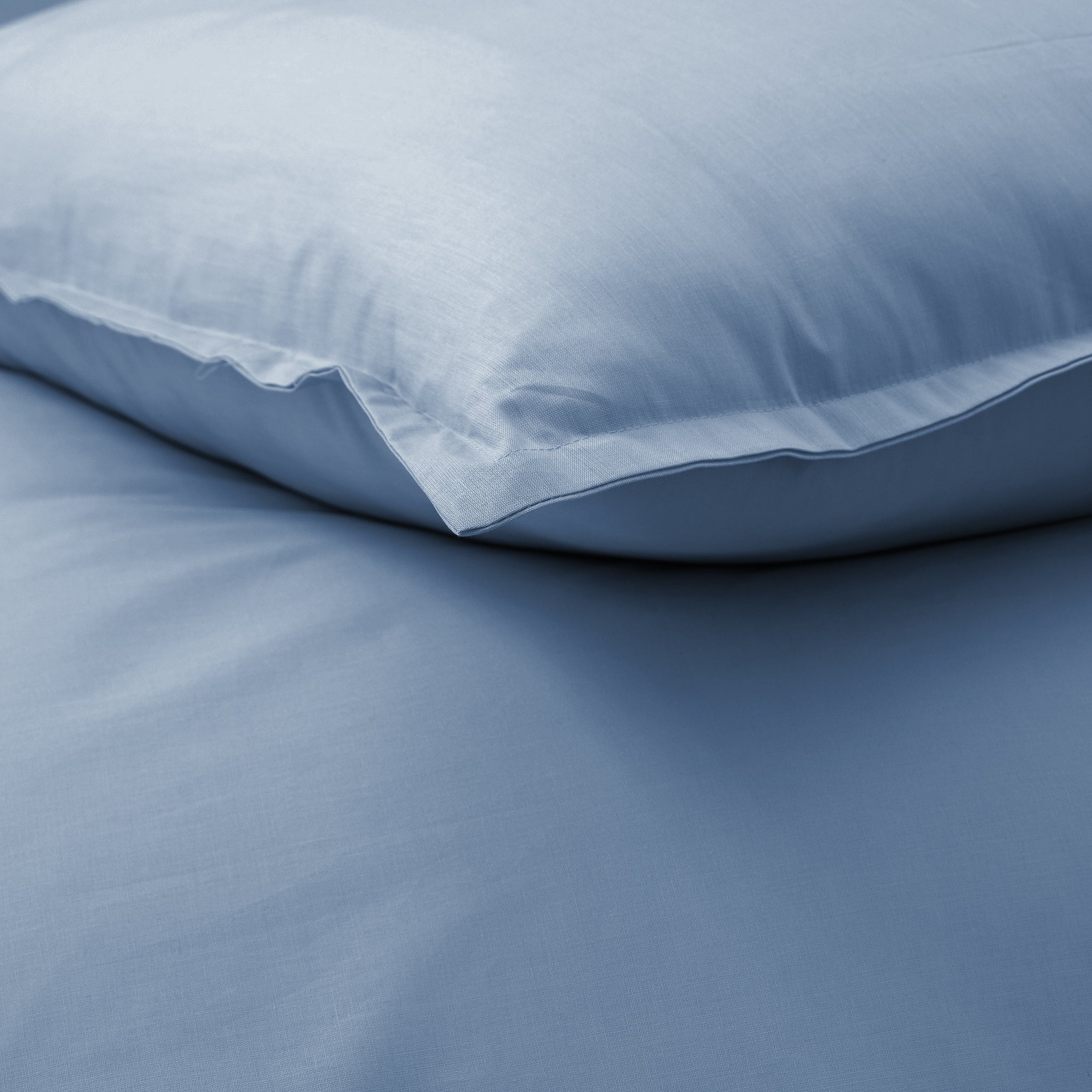 AURORA Completo letto matrimoniale, Azzurro