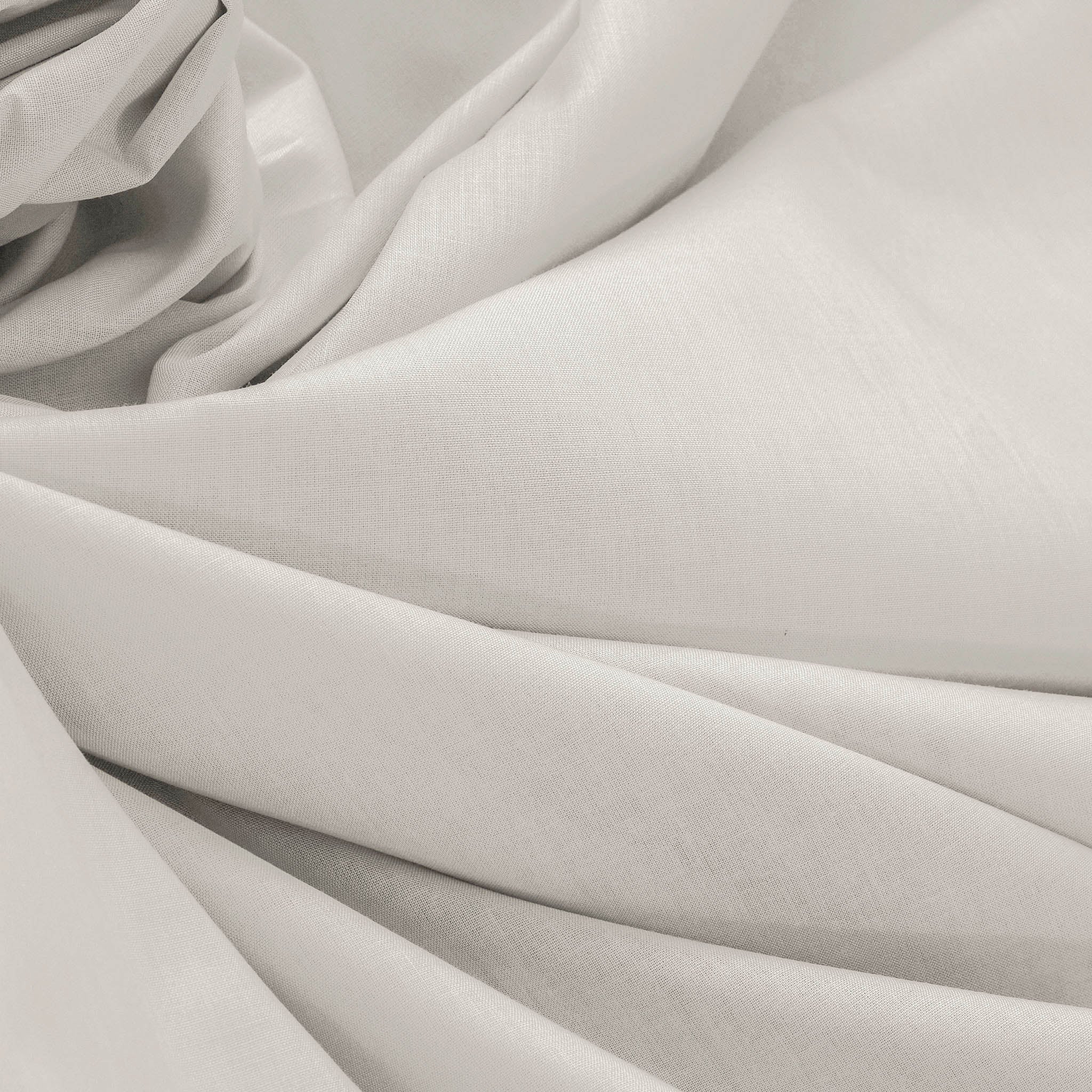 AURORA Completo letto matrimoniale, Grigio Perla