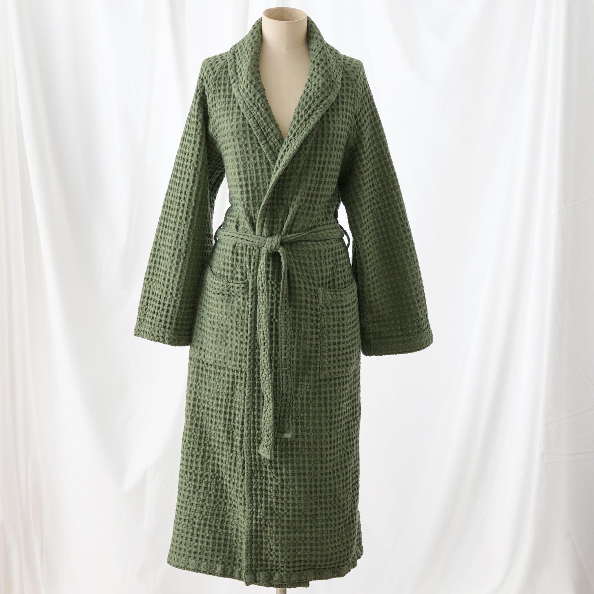 ZENO Accappatoio collo a scialle taglia Verde