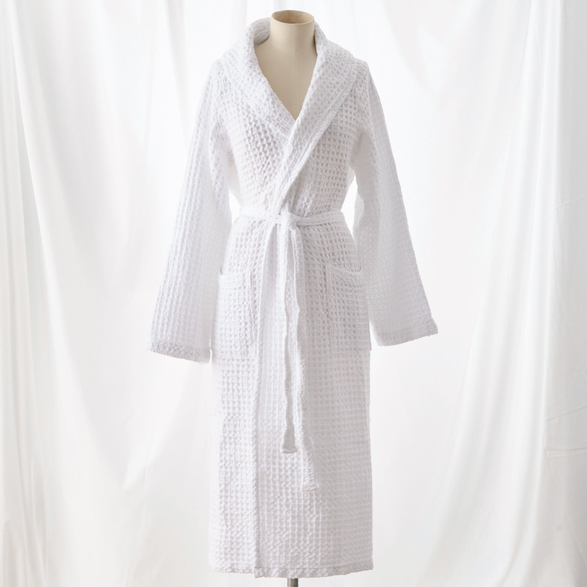 ZENO Accappatoio collo a scialle taglia Bianco