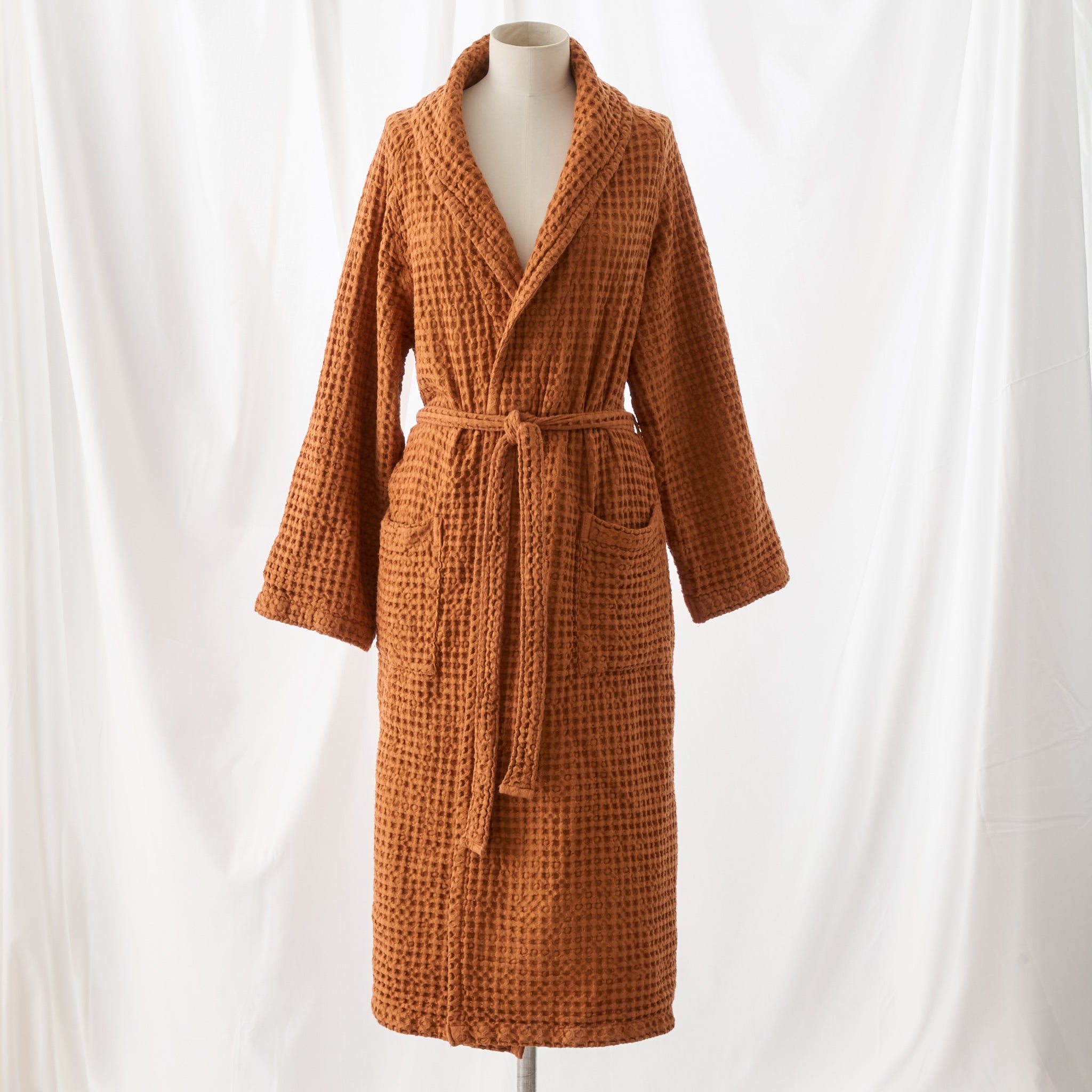 ZENO Accappatoio collo a scialle taglia Arancio