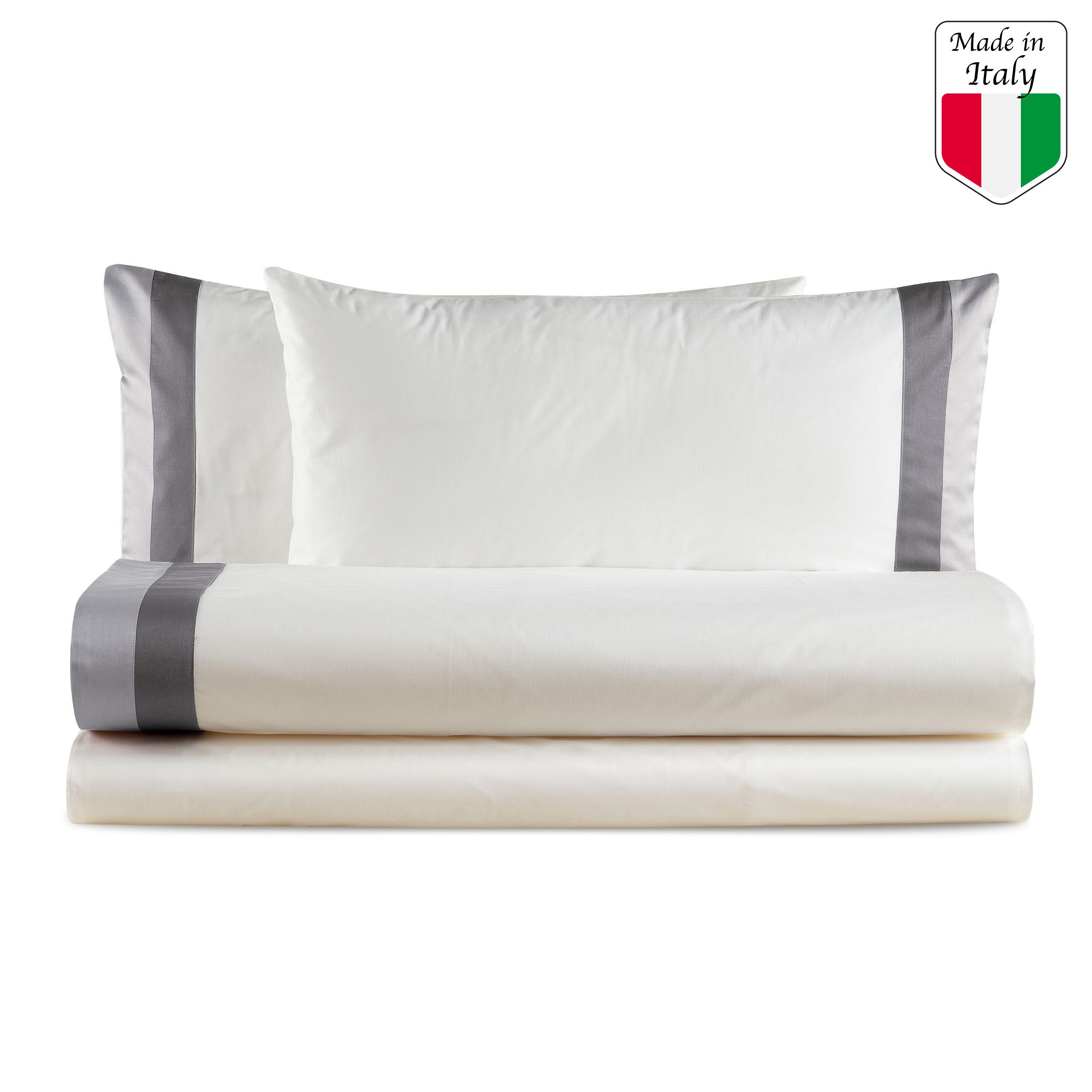 SORAYA Completo letto matrimoniale Grigio