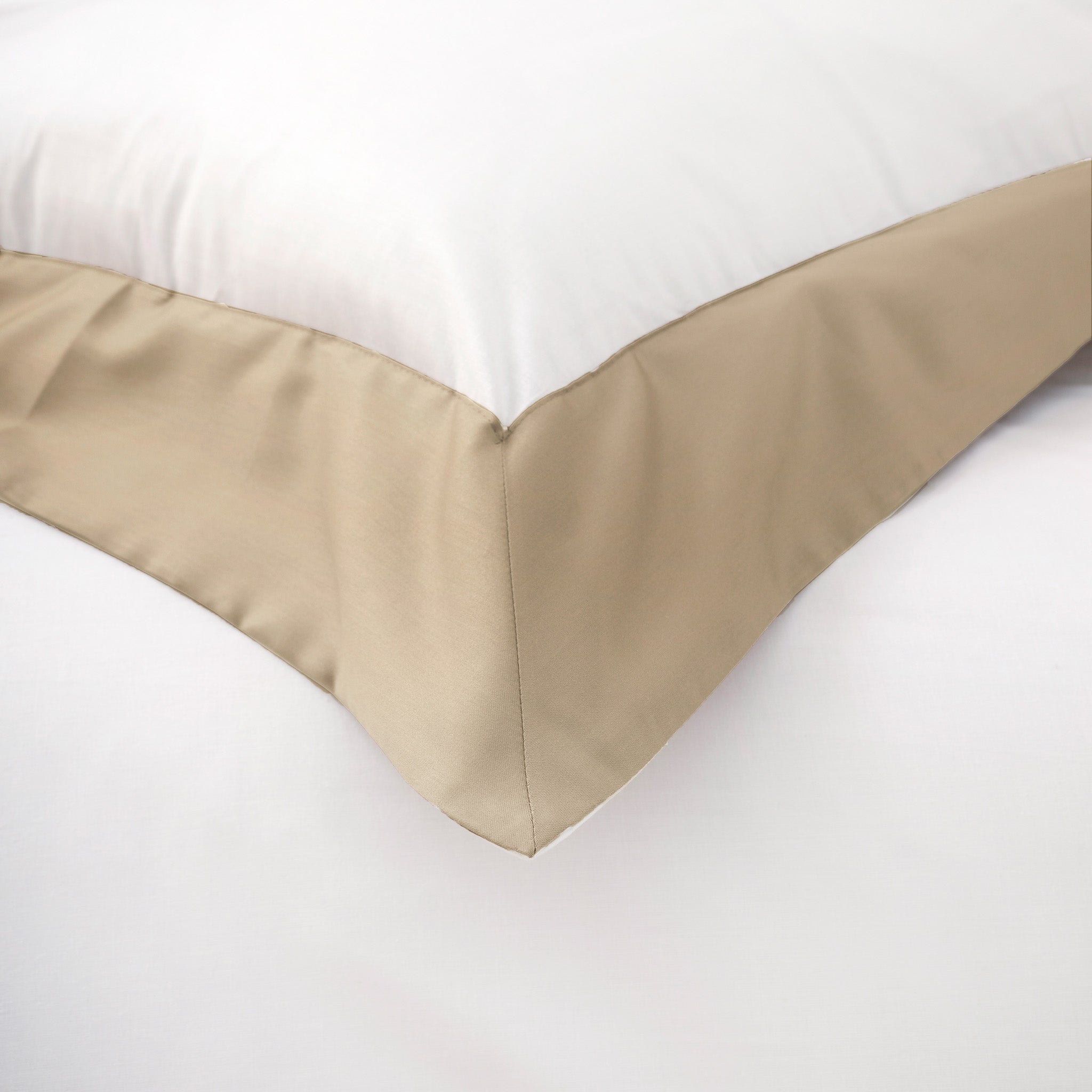 SHARON Parure copripiumino matrimoniale Beige