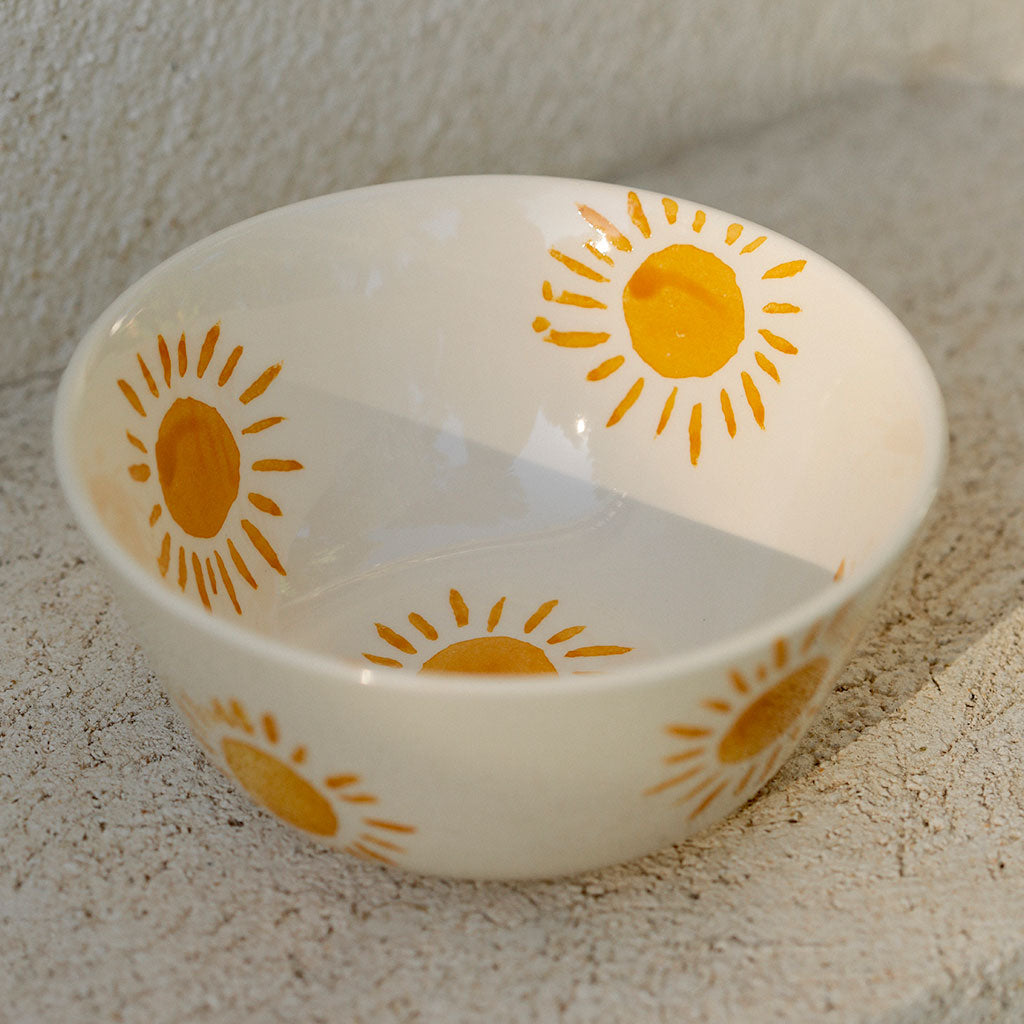 Ciotola in ceramica - Sole