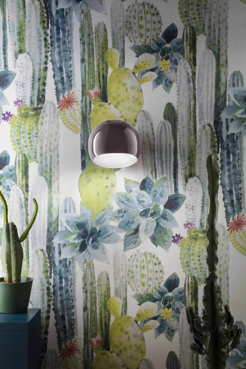 Lampada A Parete Ayrton Grigio