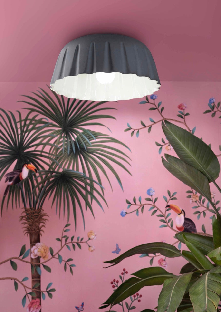 Plafoniera Madame Gres Grigio Nerastro