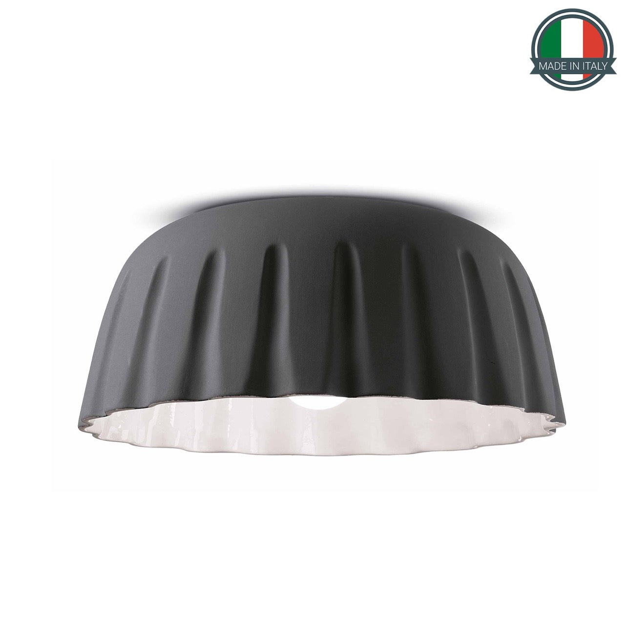 Plafoniera Madame Gres Grigio Nerastro