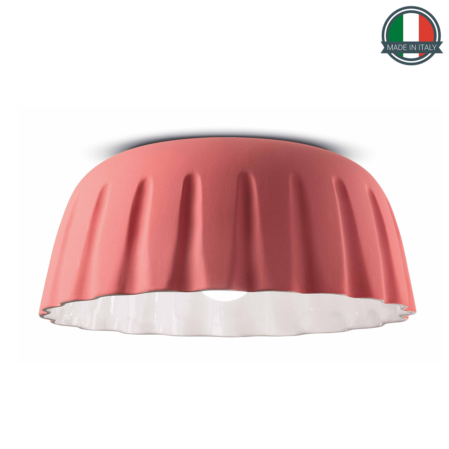 Plafoniera Madame Gres Rosa Corallo