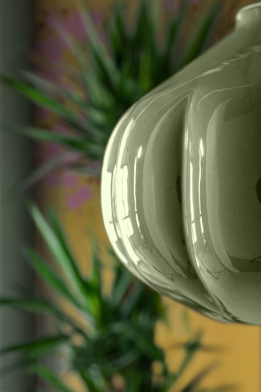 Lampada A Sospensione Afoxe' Verde Salvia