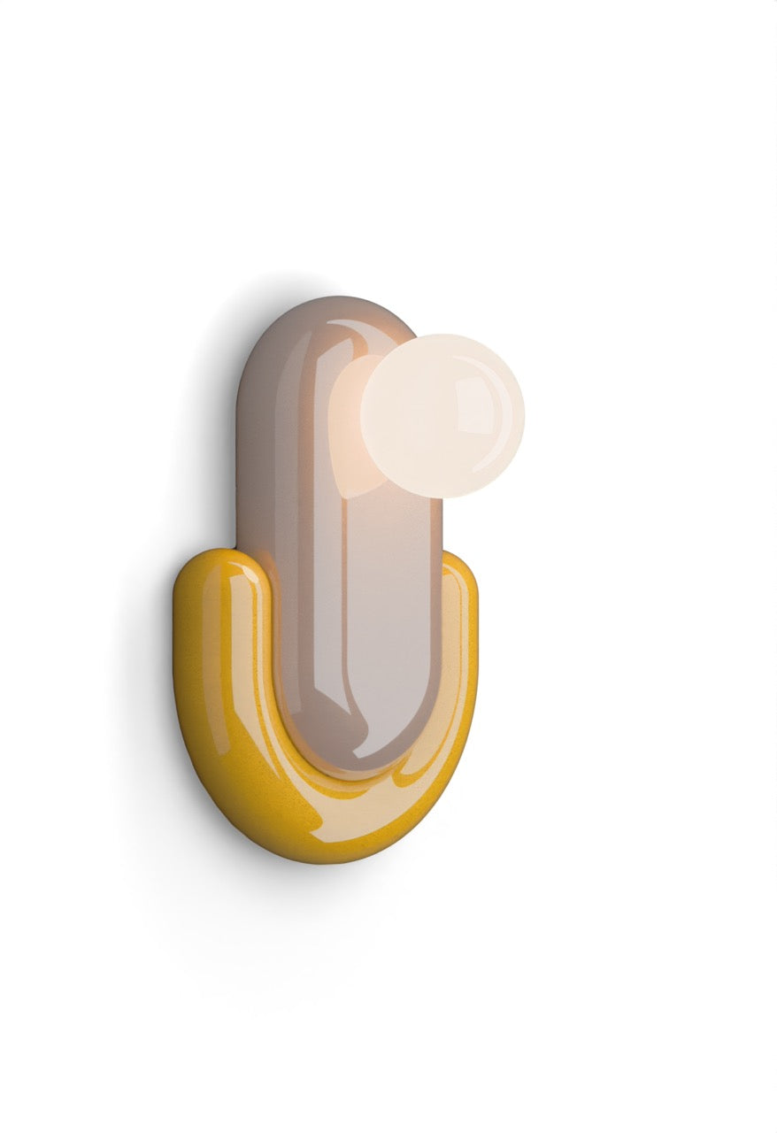 Lampada A Parete Eclair Giallo