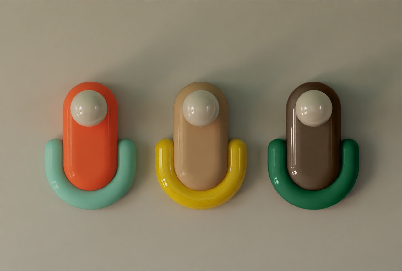 Lampada A Parete Eclair Verde