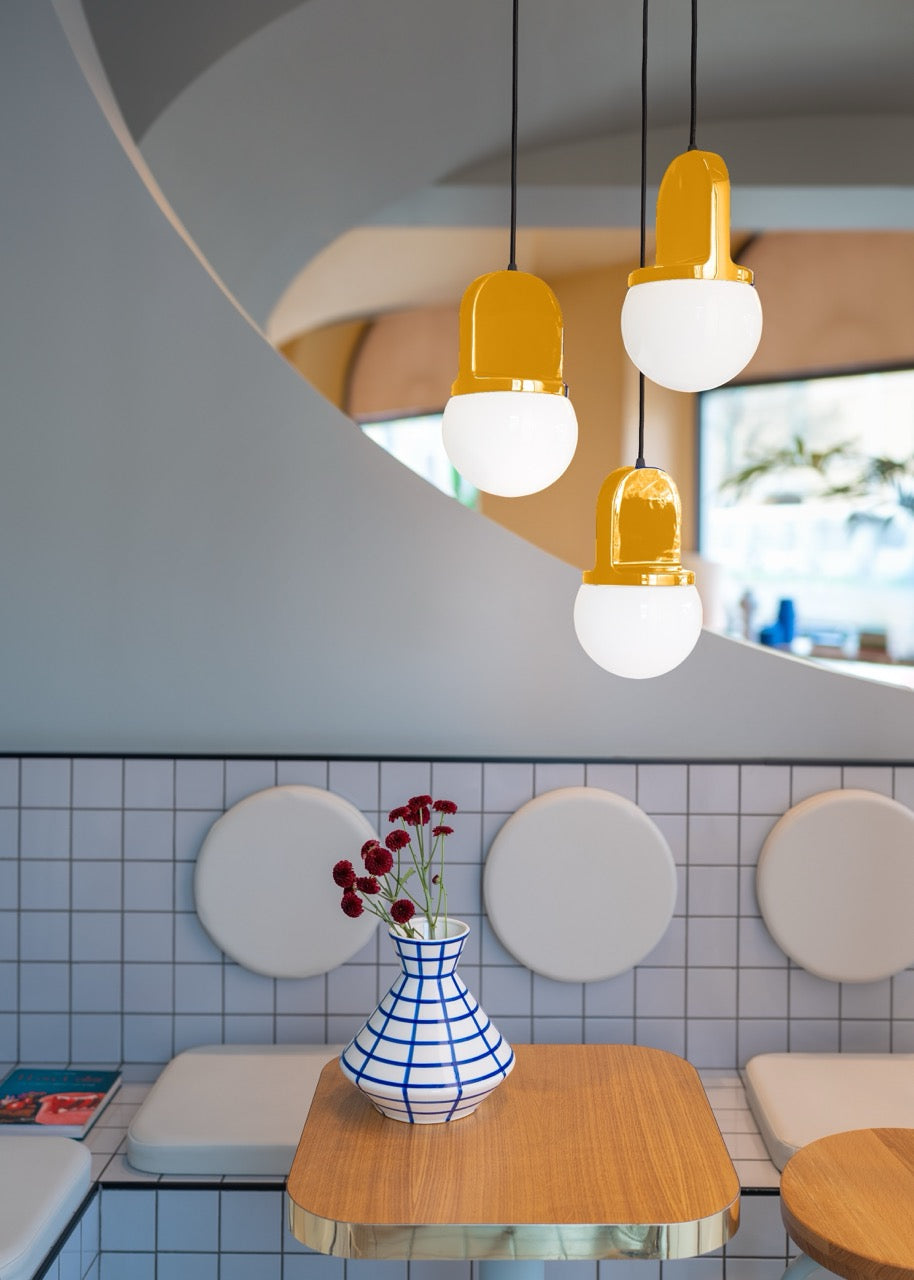 Lampada A Sospensione Habea Giallo