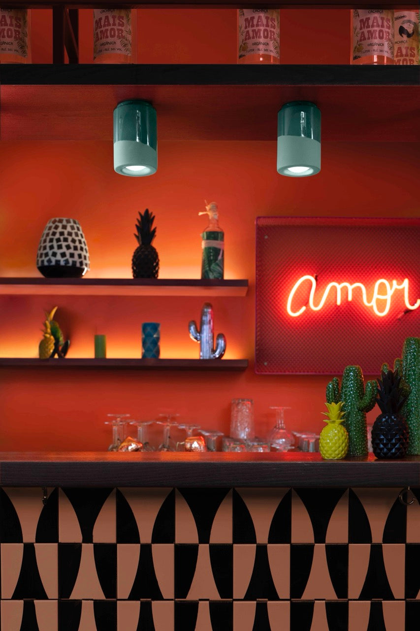 Plafoniera Pi Ming Blu