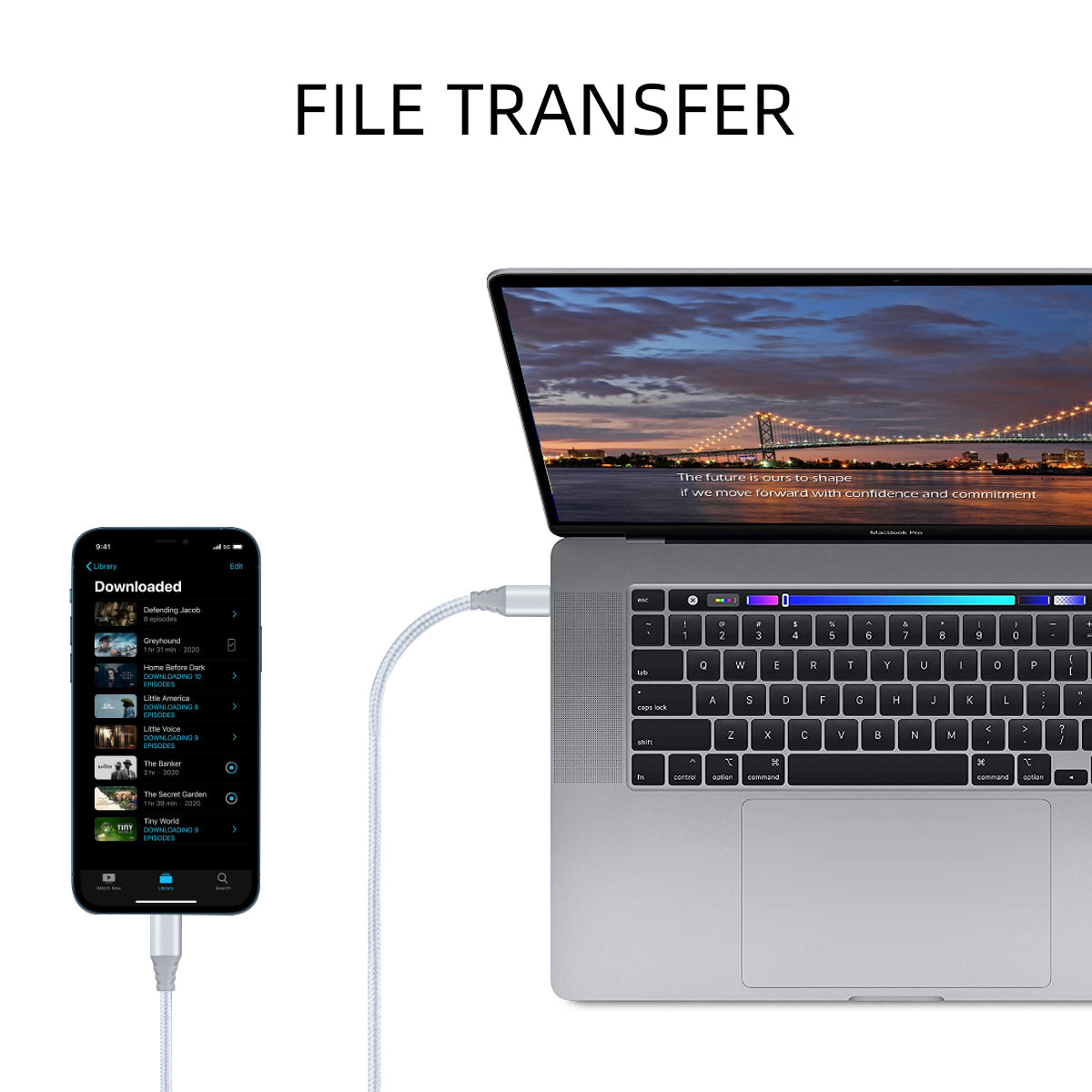 Cavo USB C a Lightning 2 metri SOLDI