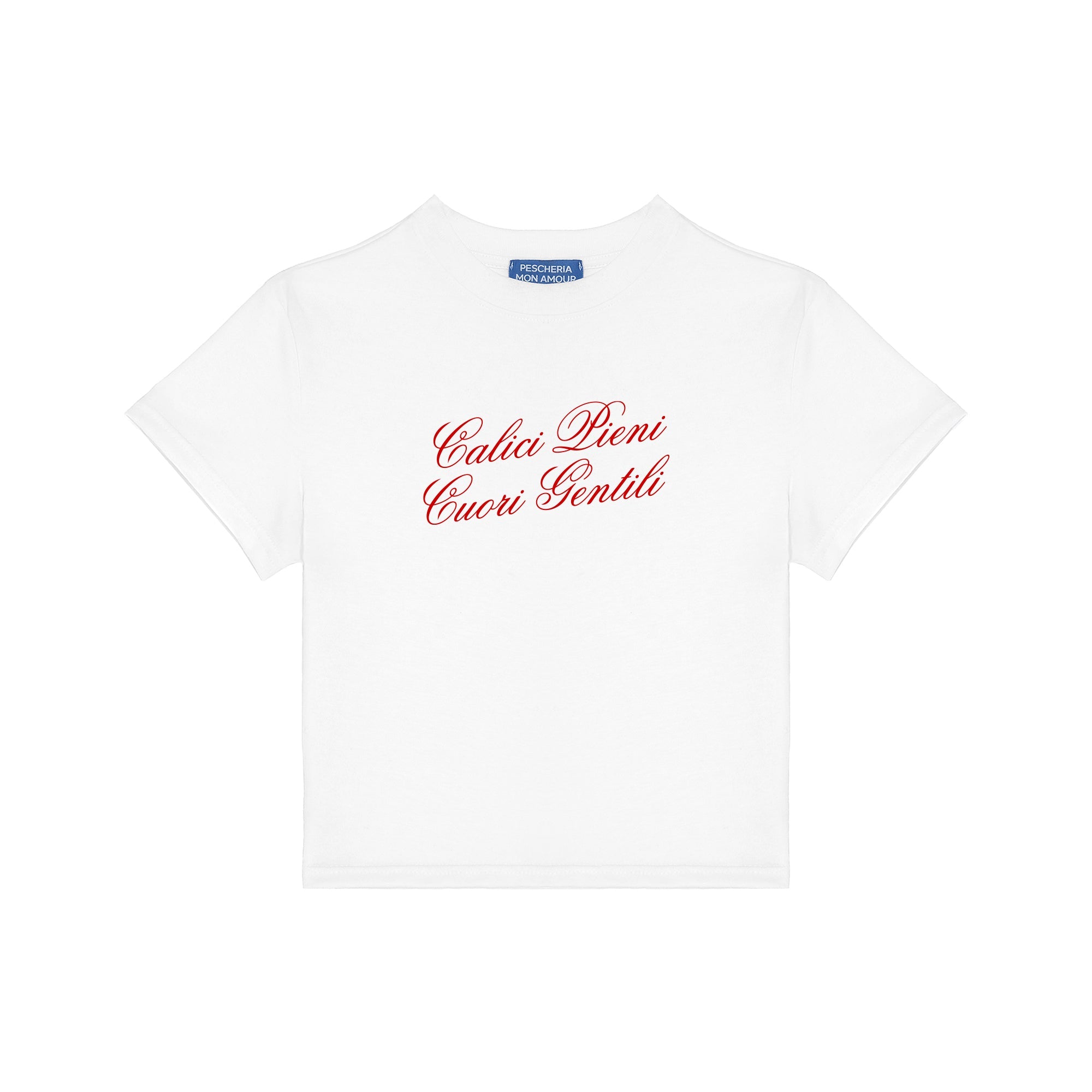 Baby Tee "Calici pieni Cuori gentili"