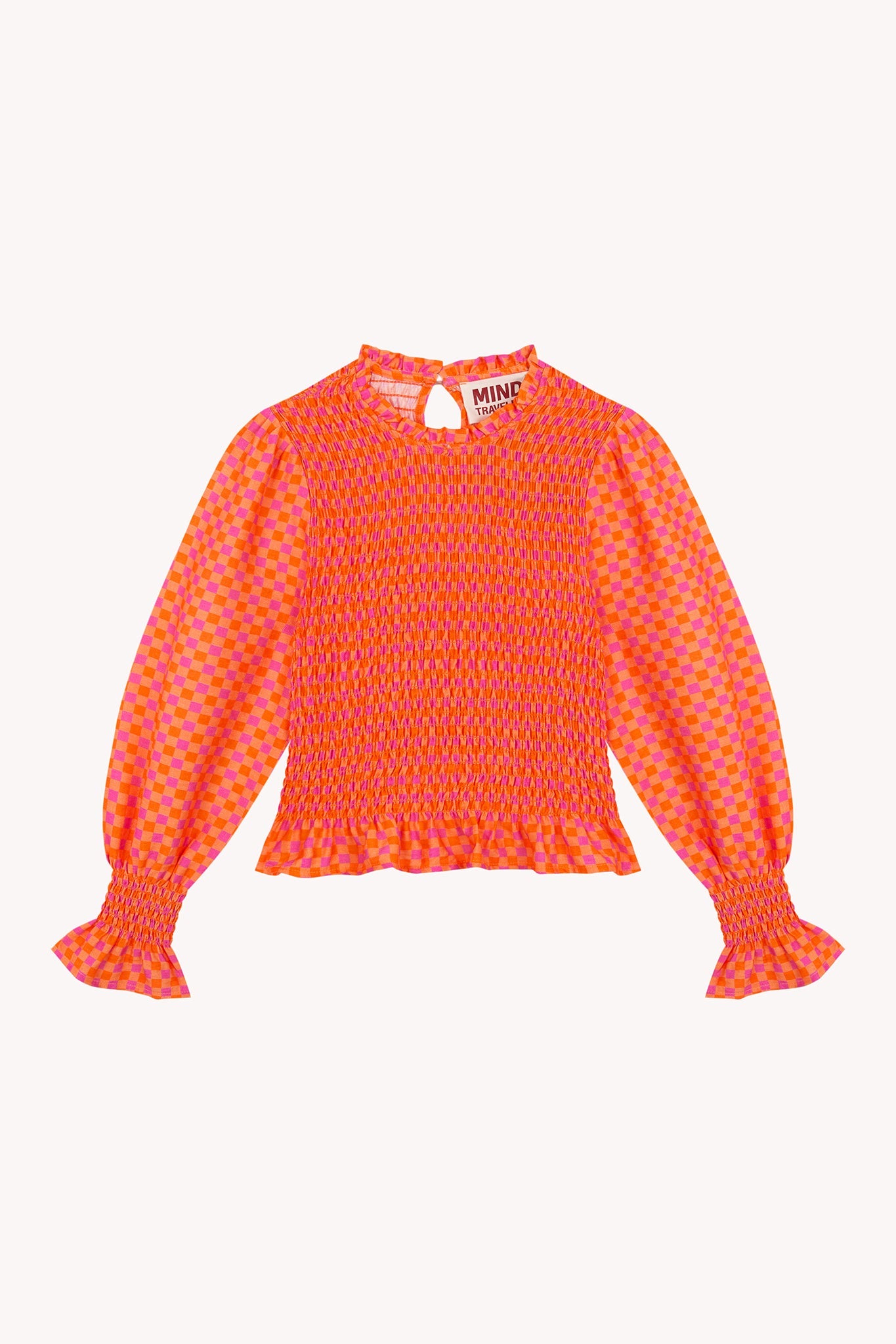 Blusa arancione Chia