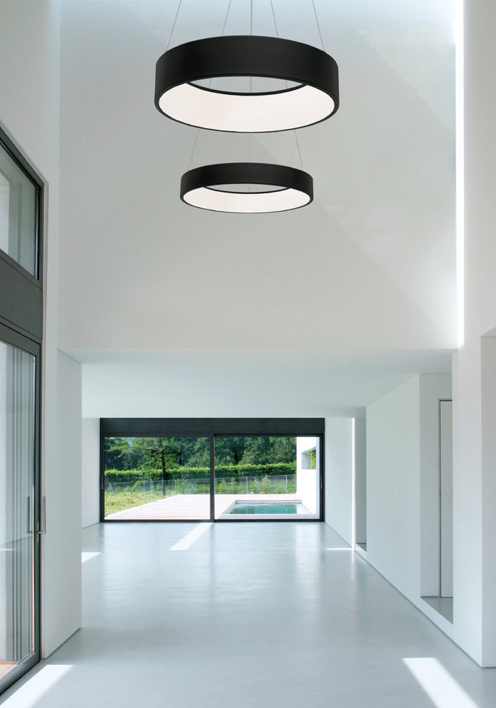 Lampada a sospensione CHOPIN - Nero