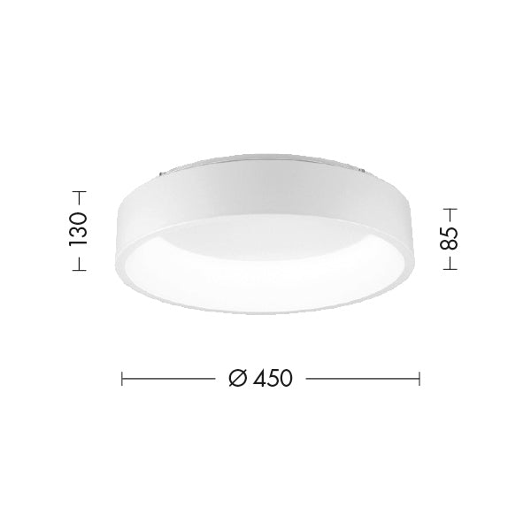 Plafoniera CHOPIN - Bianco