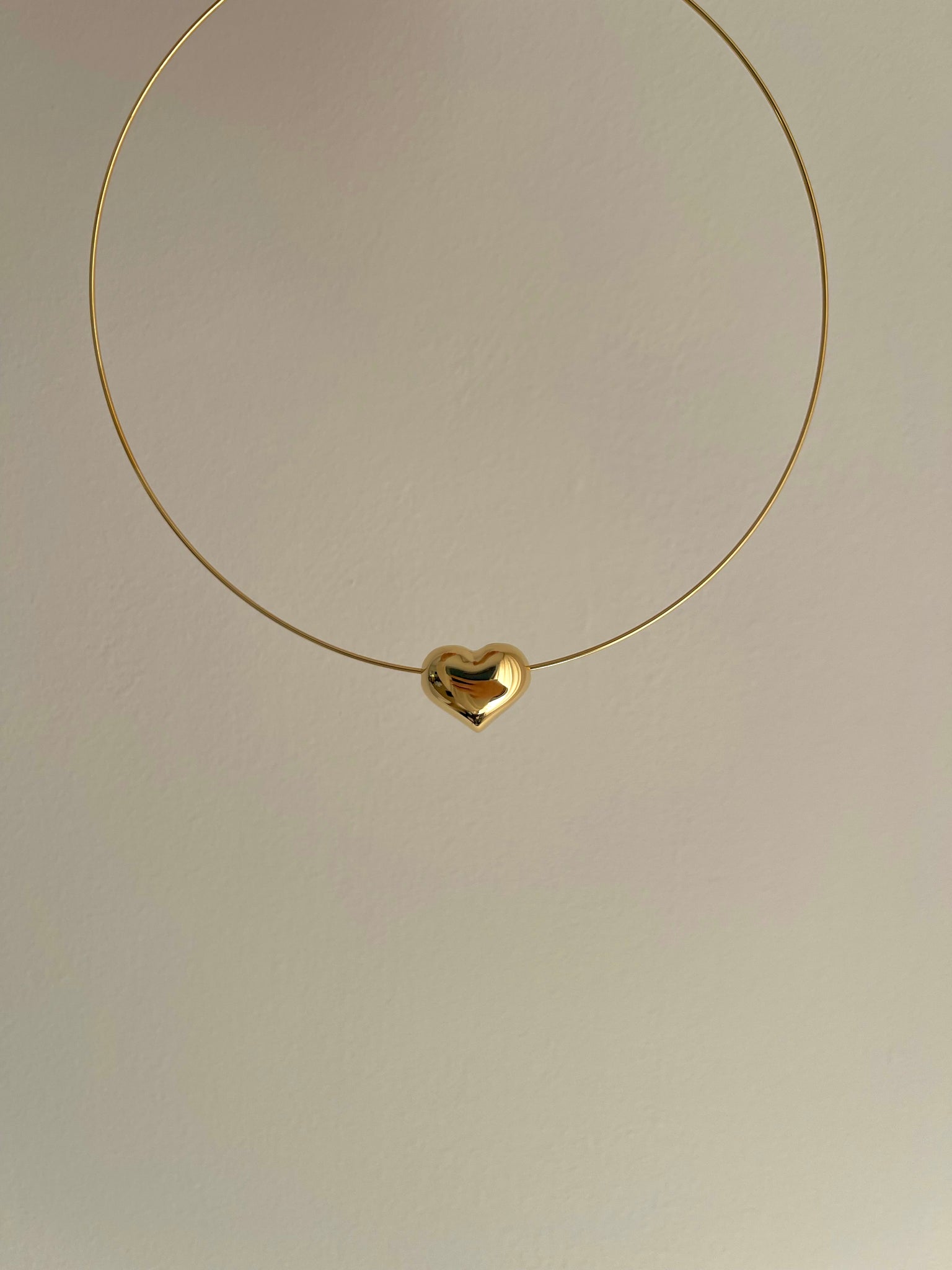 CHUNKY HEART COLLIER