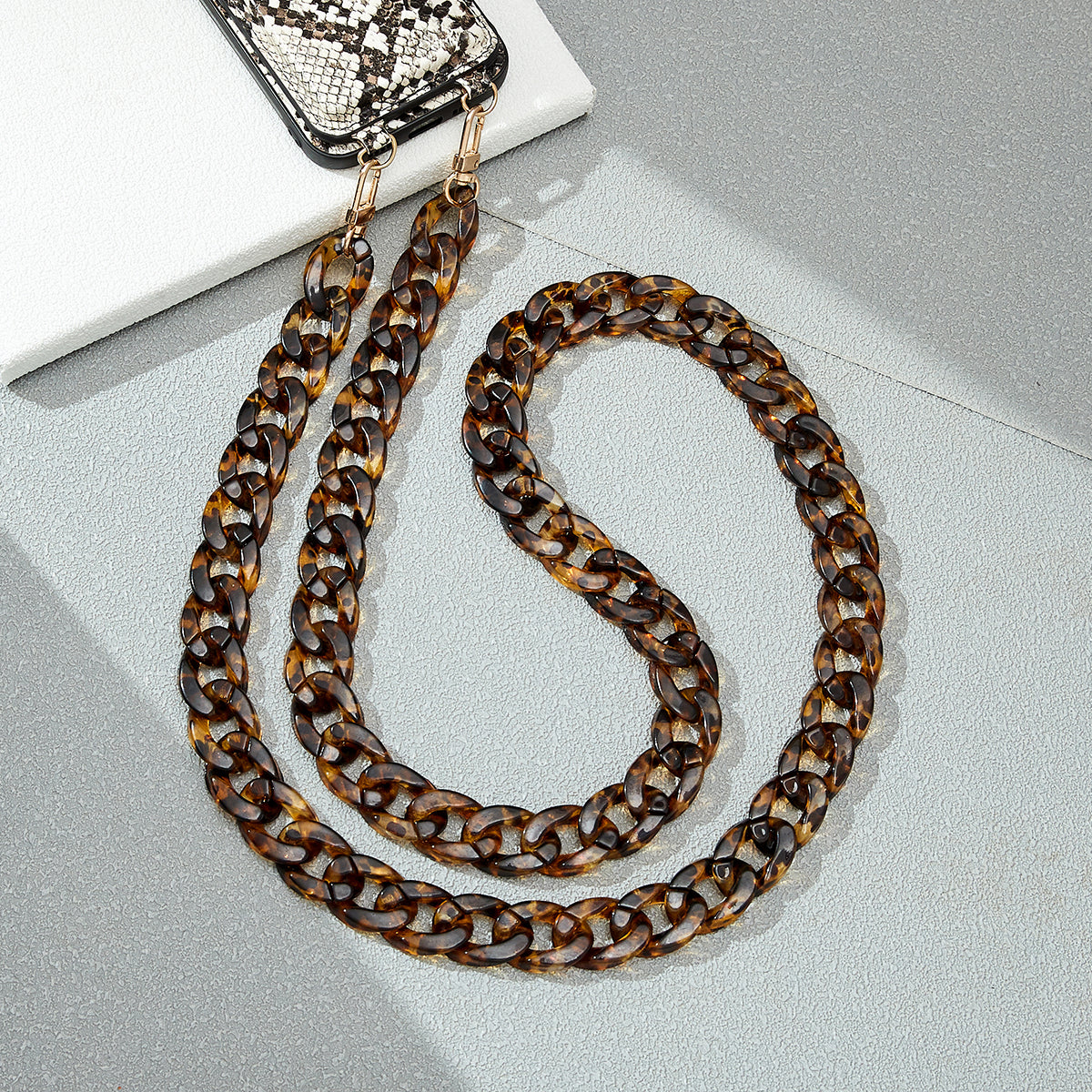 GIOIELLO TELEFONICO MARRONE