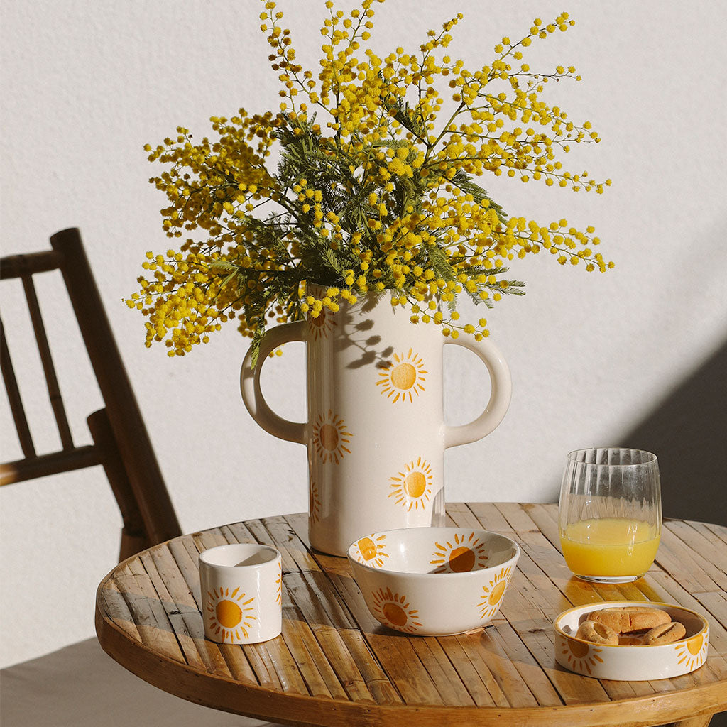 Ciotola in ceramica - Sole