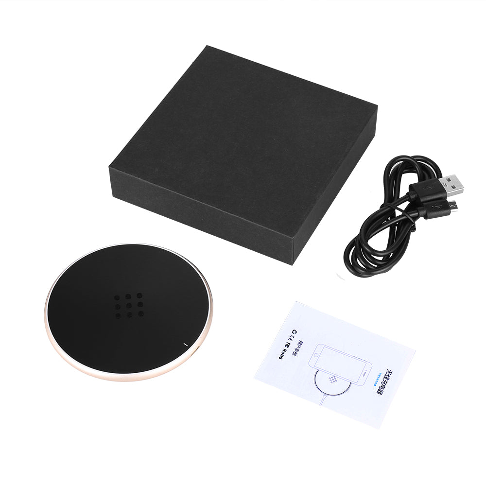 Caricabatterie A Induzione Rapida - Oro/Nero