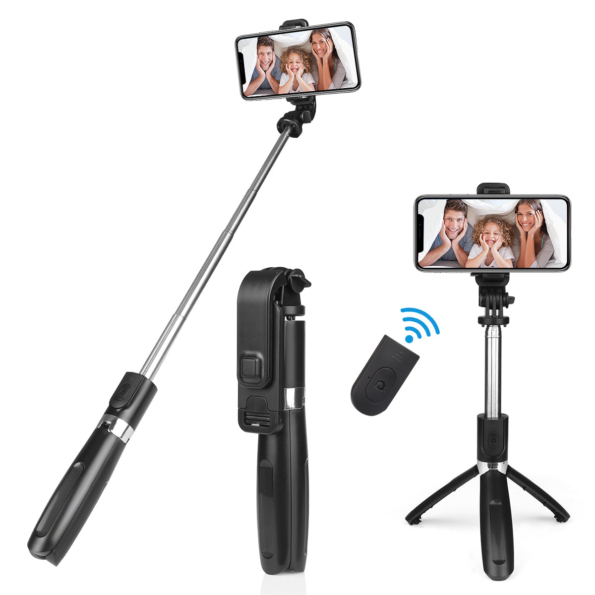 Supporto Per Selfie E Poster - Nero