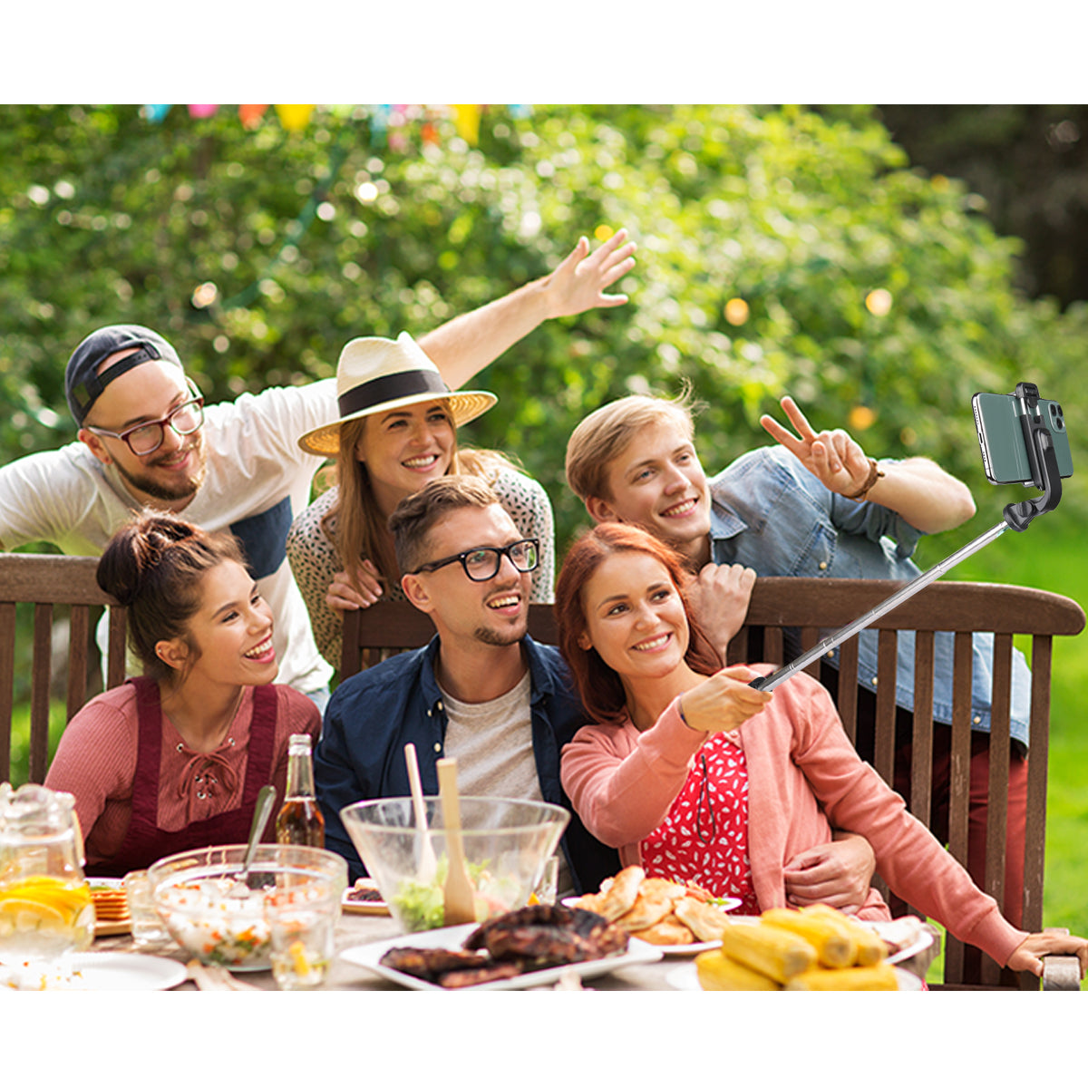 Supporto Per Selfie E Poster - Nero