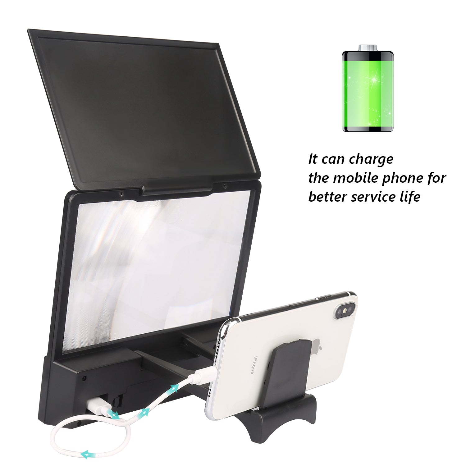 Amplificatore Per Schermo Intero 8,5" - Nero