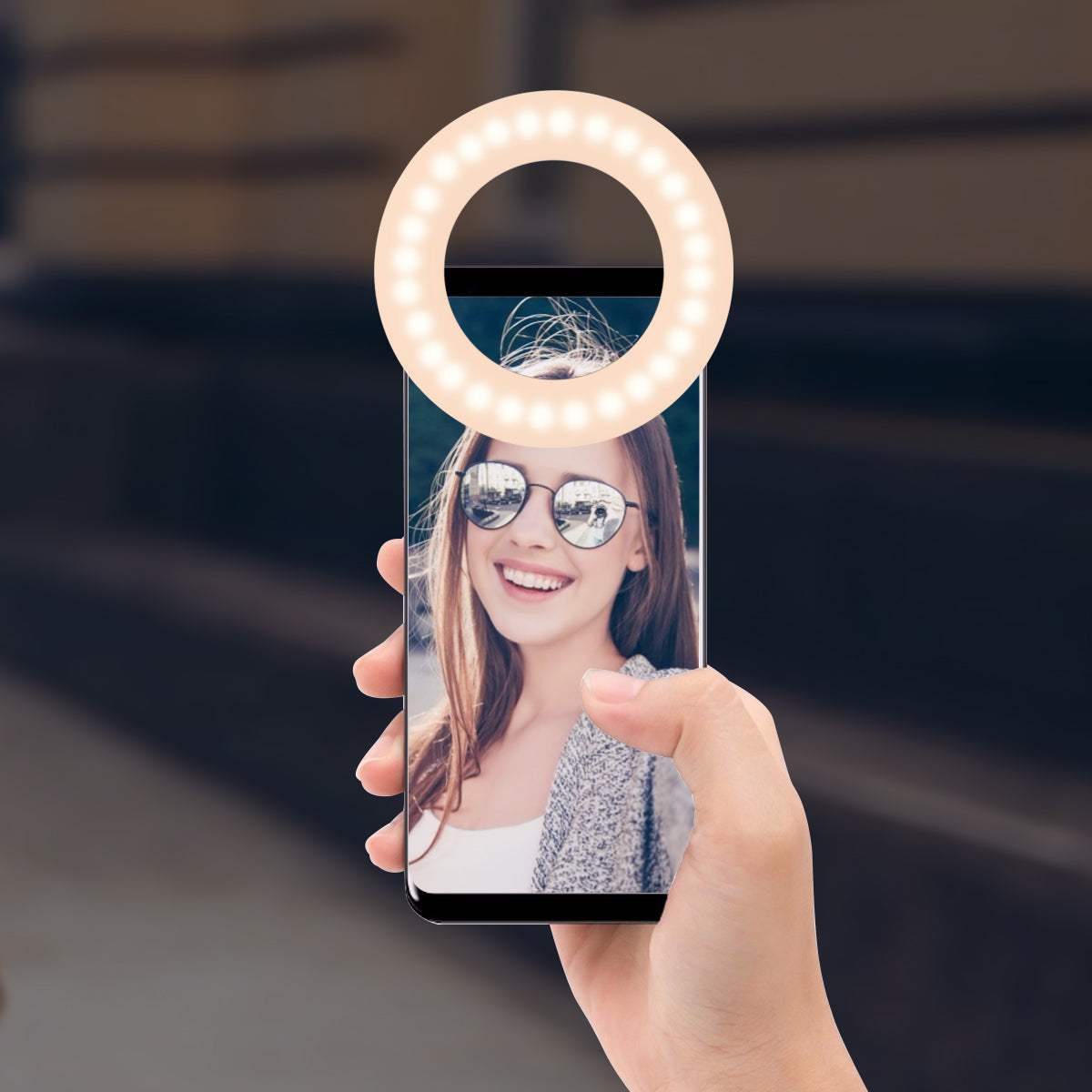 Luce Ad Anello - Anelli Luminosi - Bianco