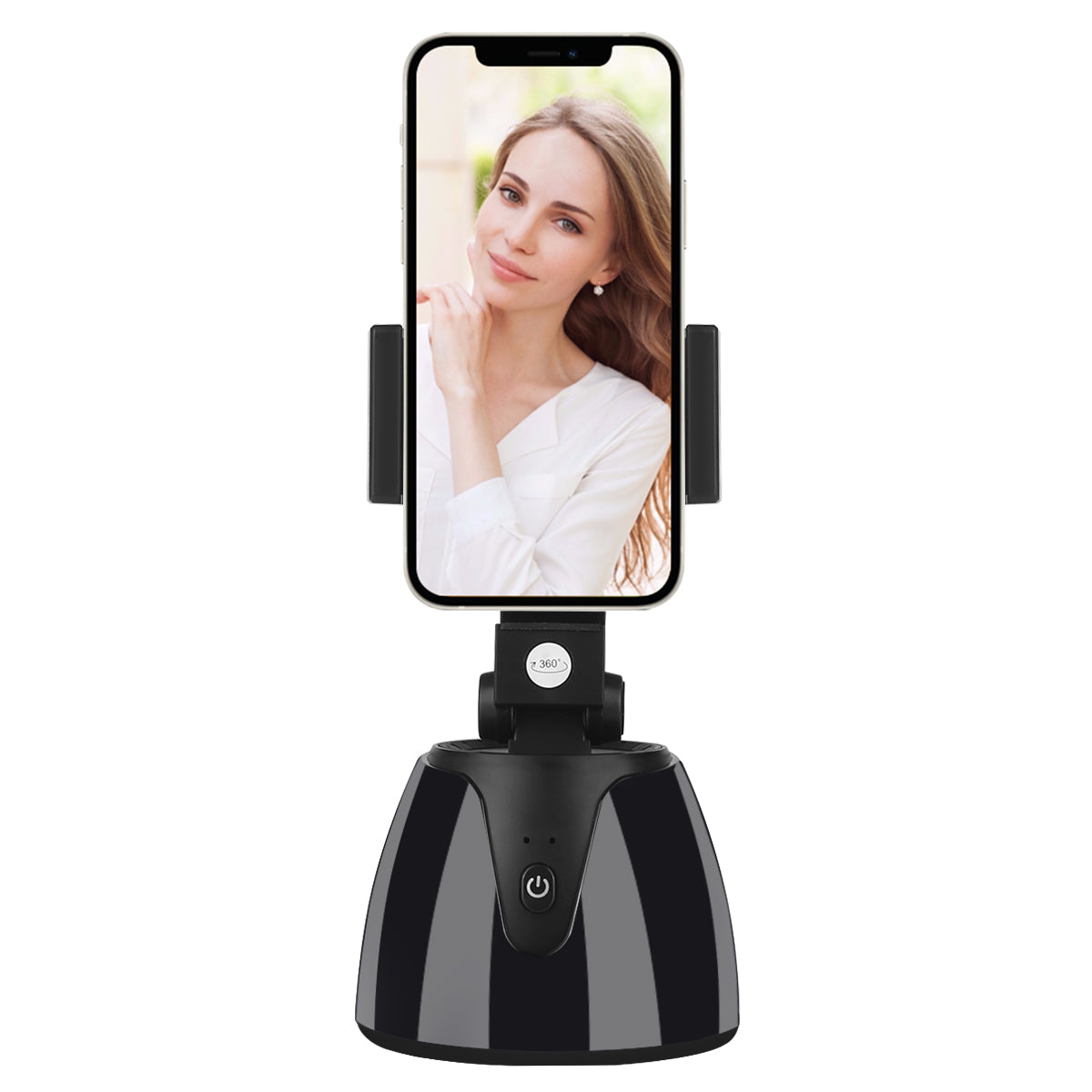 Supporto Telefonico Rotante Intelligente A 360° - Nero