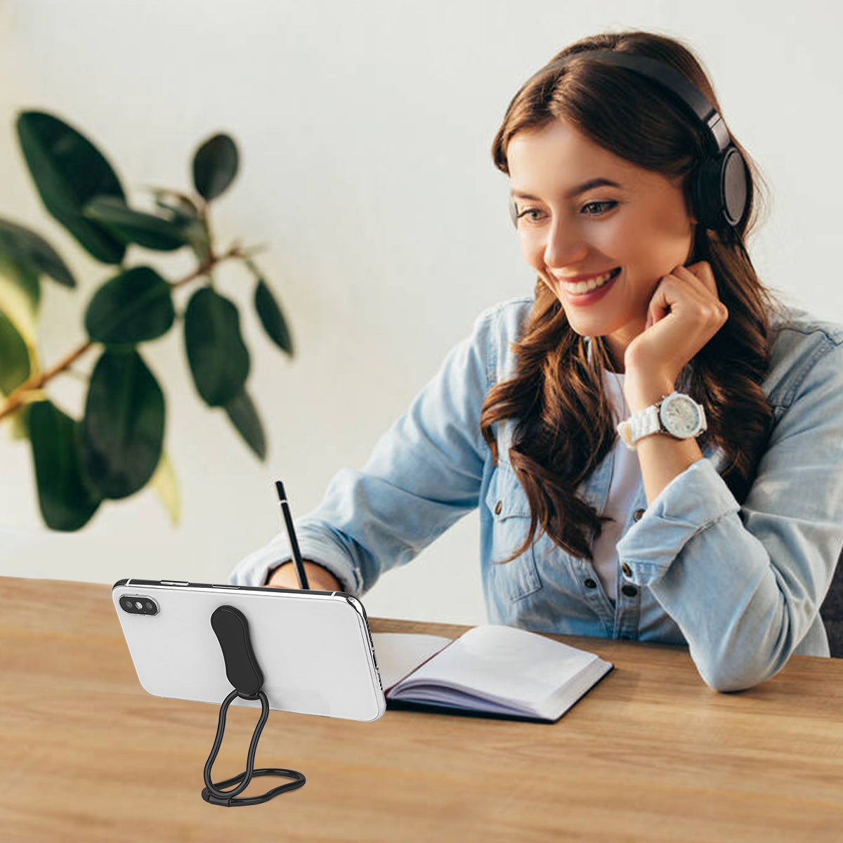 Anello Magnetico Per Telefono - Nero