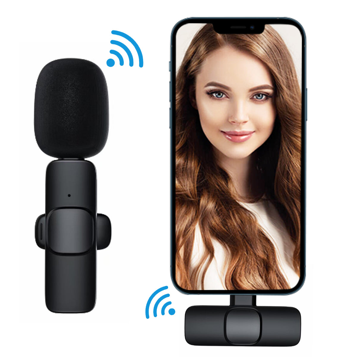 Microfono Lightenning - Nero