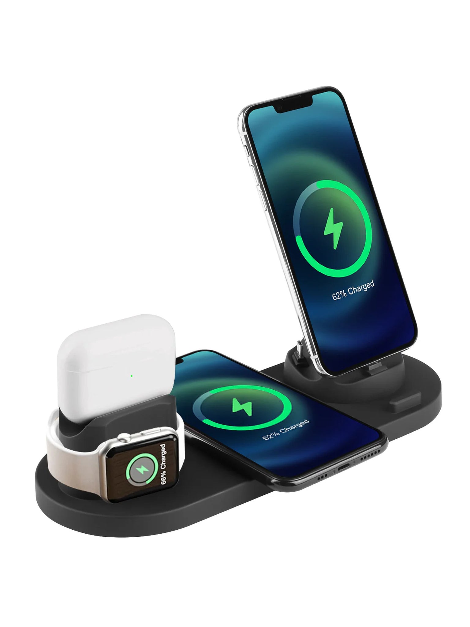 Stazione Di Ricarica 4 In 1 - Nero