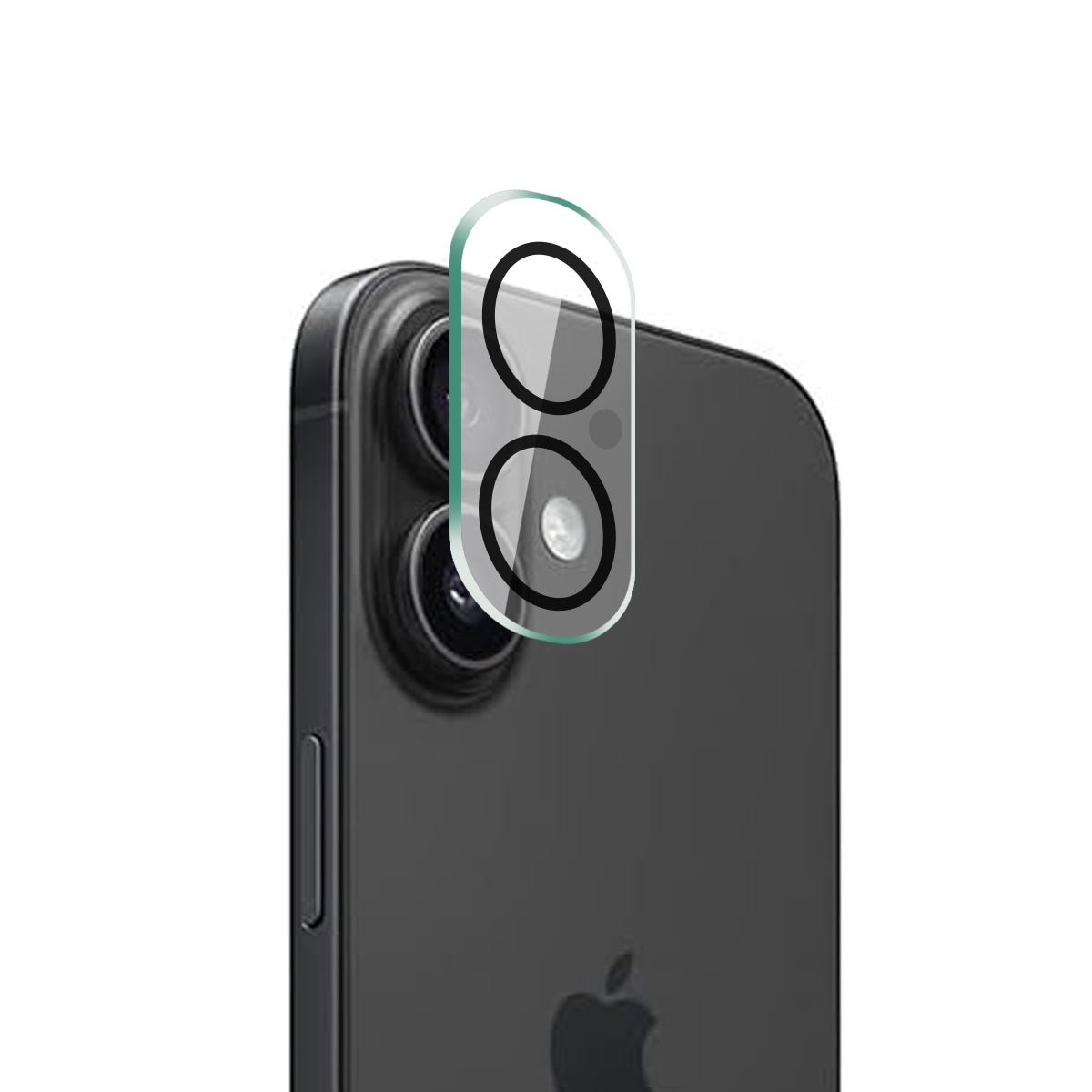 PROTETTORE PER LENTE PER IPHONE 16 NERO