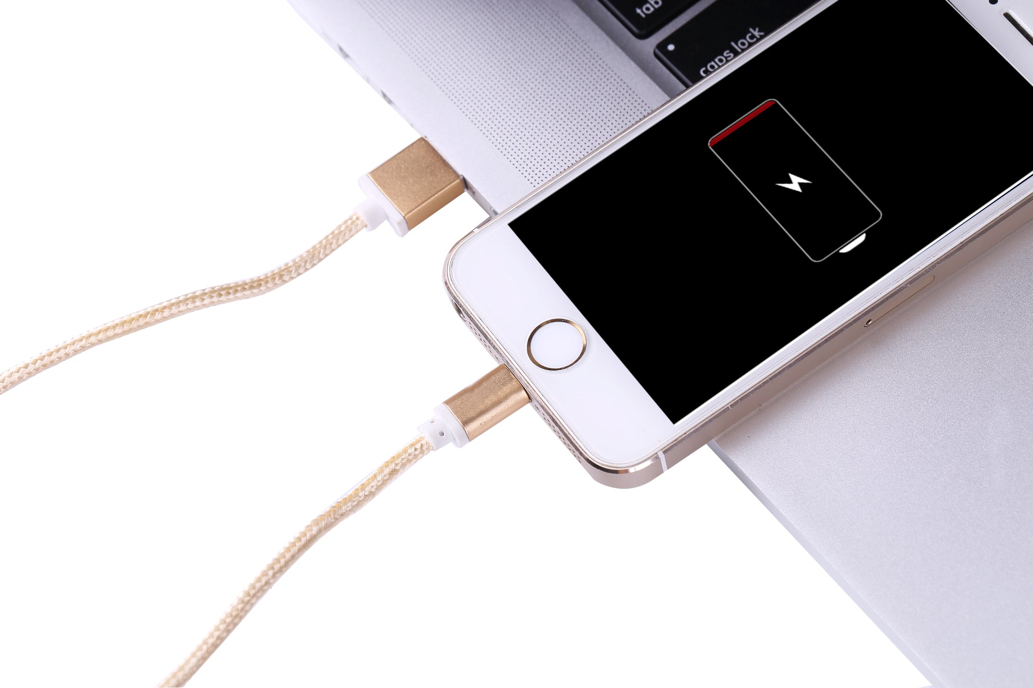 Cavo Usb A Lightning 1 Metro - Oro