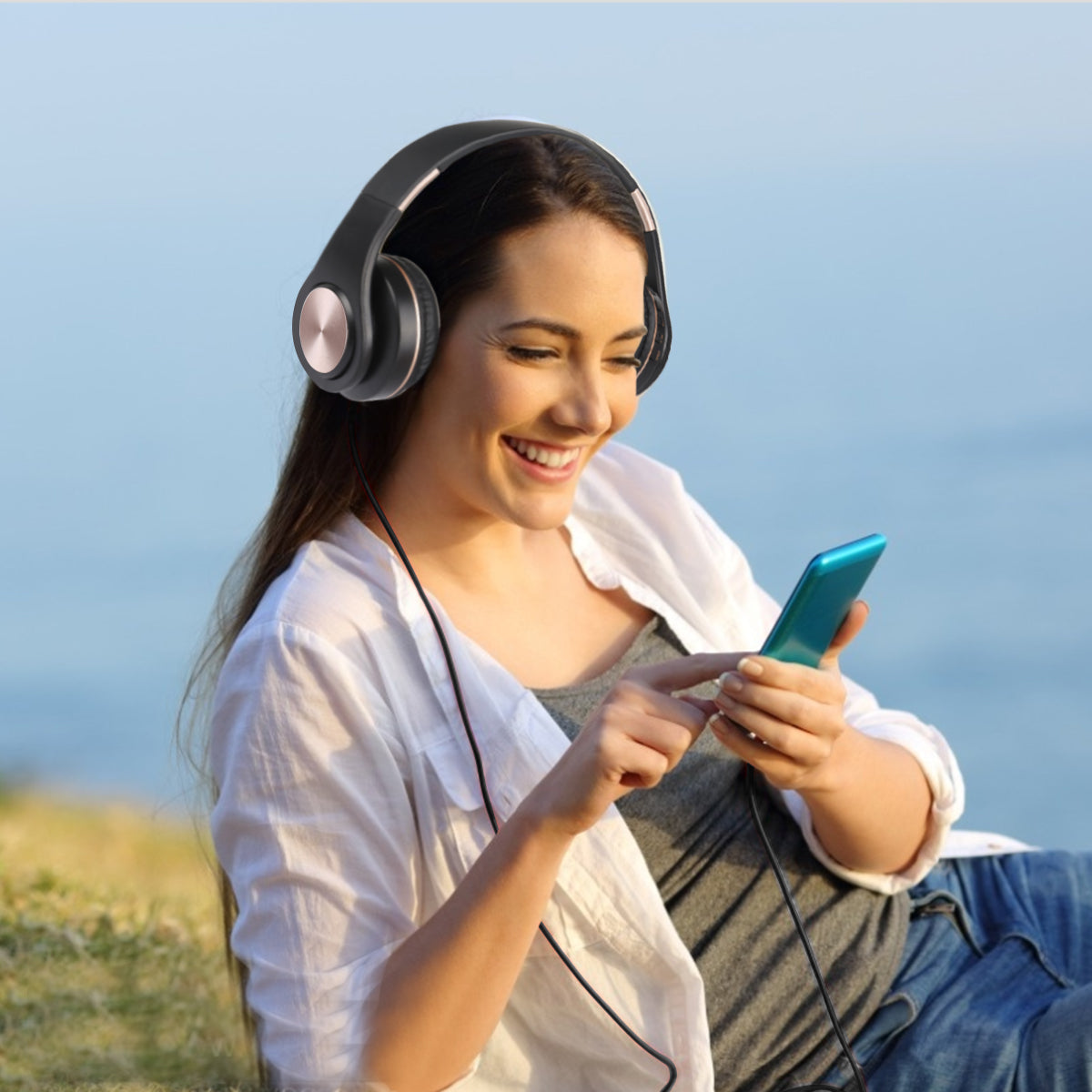 Cuffie Wireless Con Cancellazione Del Rumore - Nero