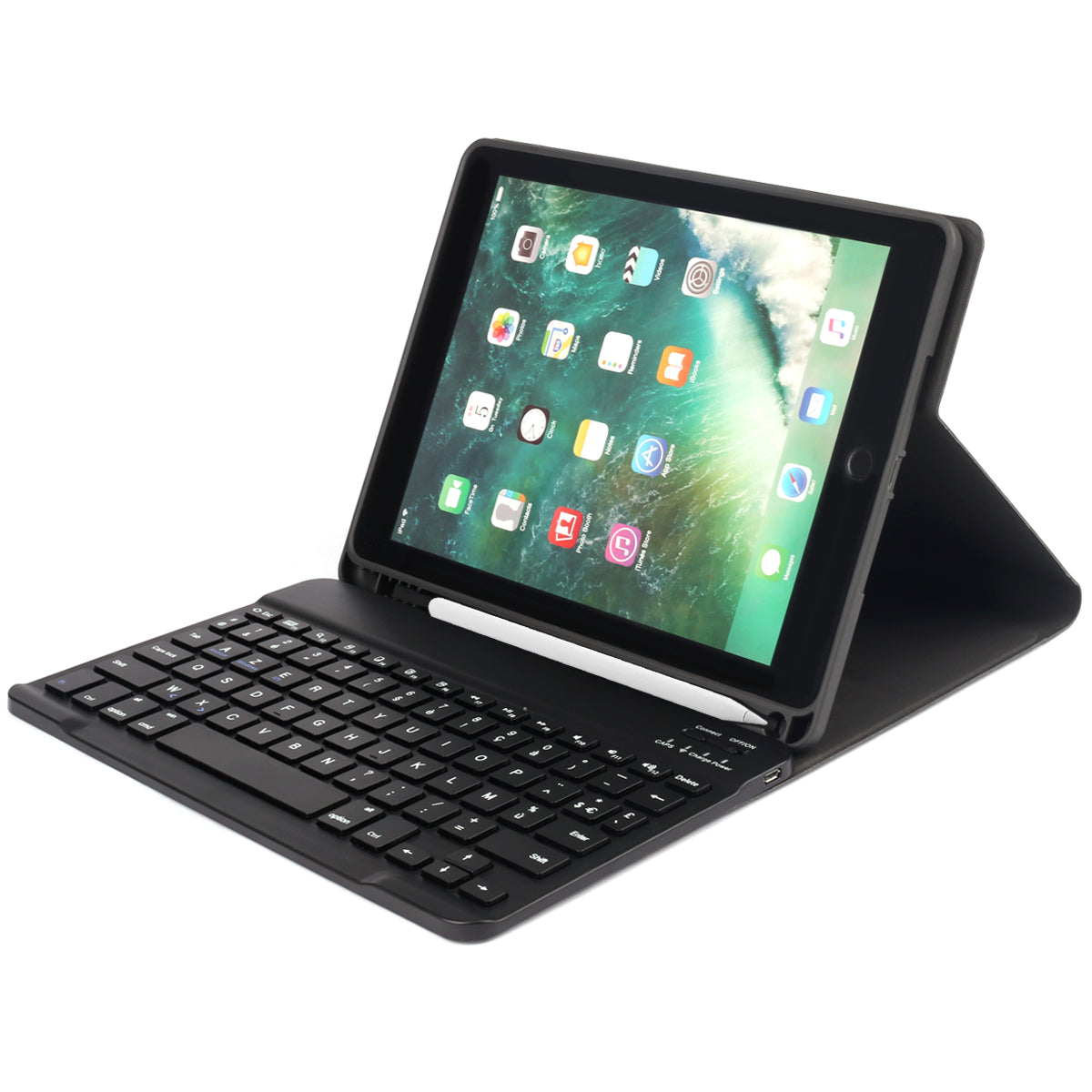 Custodia Con Tastiera Per Ipad - Nero iPad Air 2