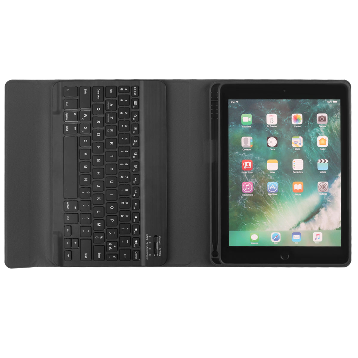Custodia Con Tastiera Per Ipad - Nero iPad Air 2