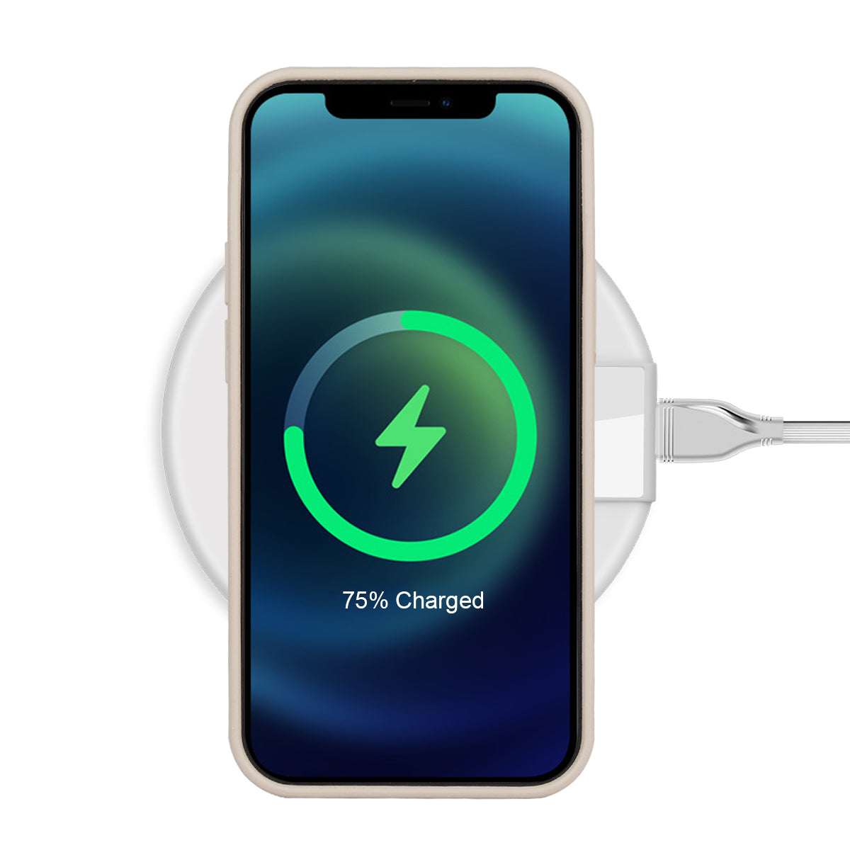 Custodia Rigida In Silicone Per Iphone 12 Pro - Oro