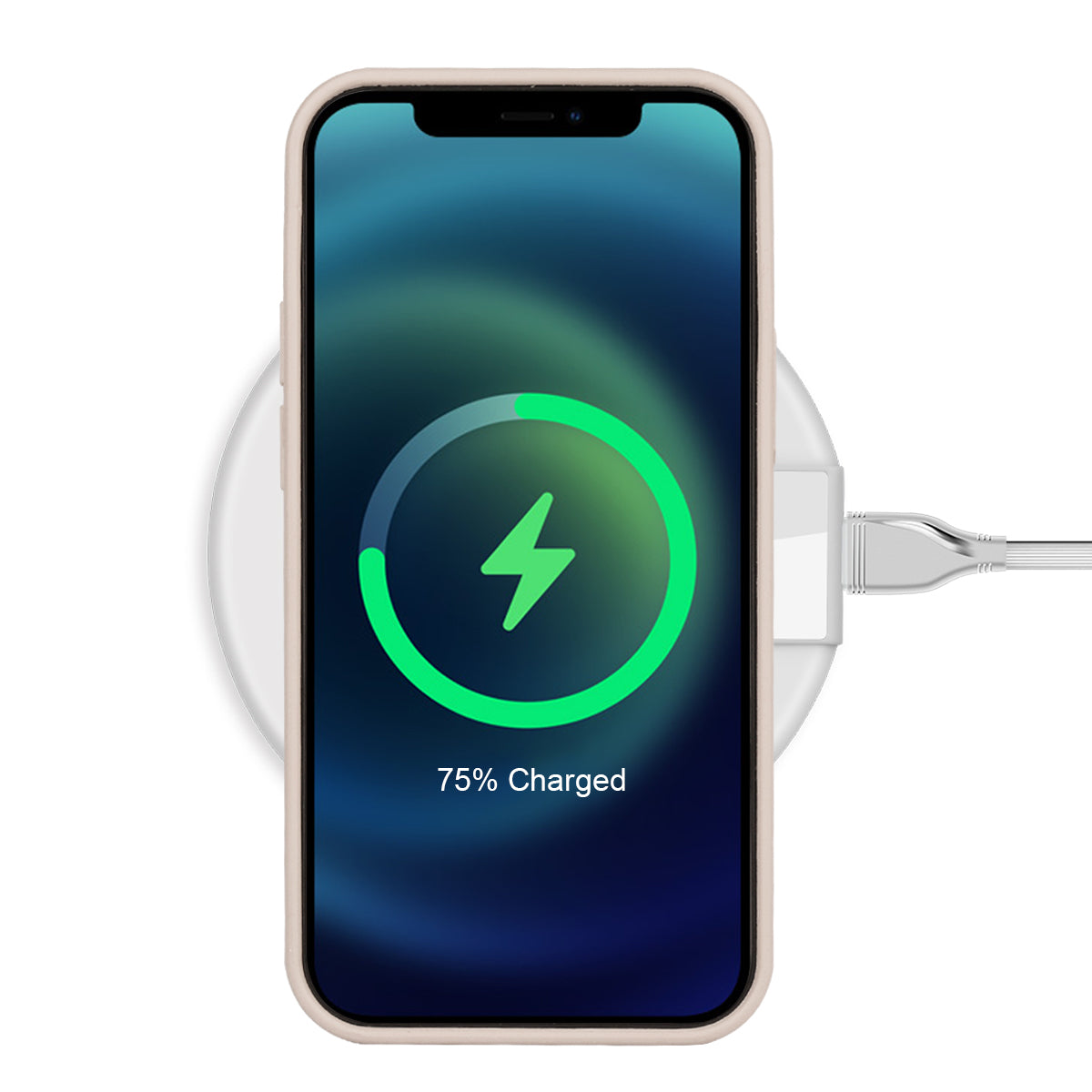 Custodia Rigida In Silicone Per Iphone 12 Pro Max - Oro