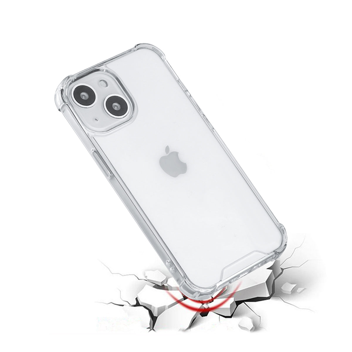 Guscio Per Pvc Rigido - Trasparente iPhone 13 Mini.