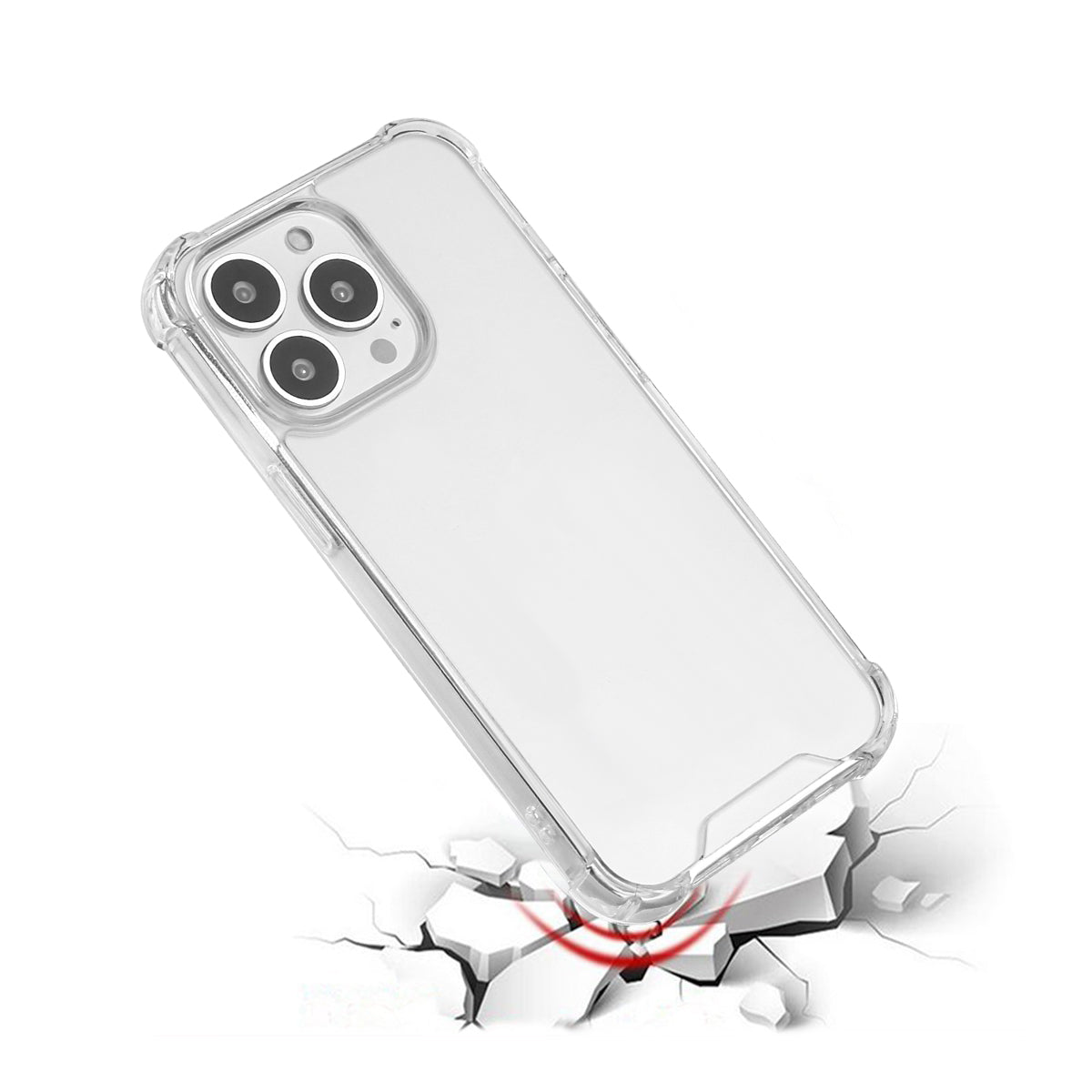 Guscio Per Pvc Rigido - Trasparente  iPhone 13 Pro.